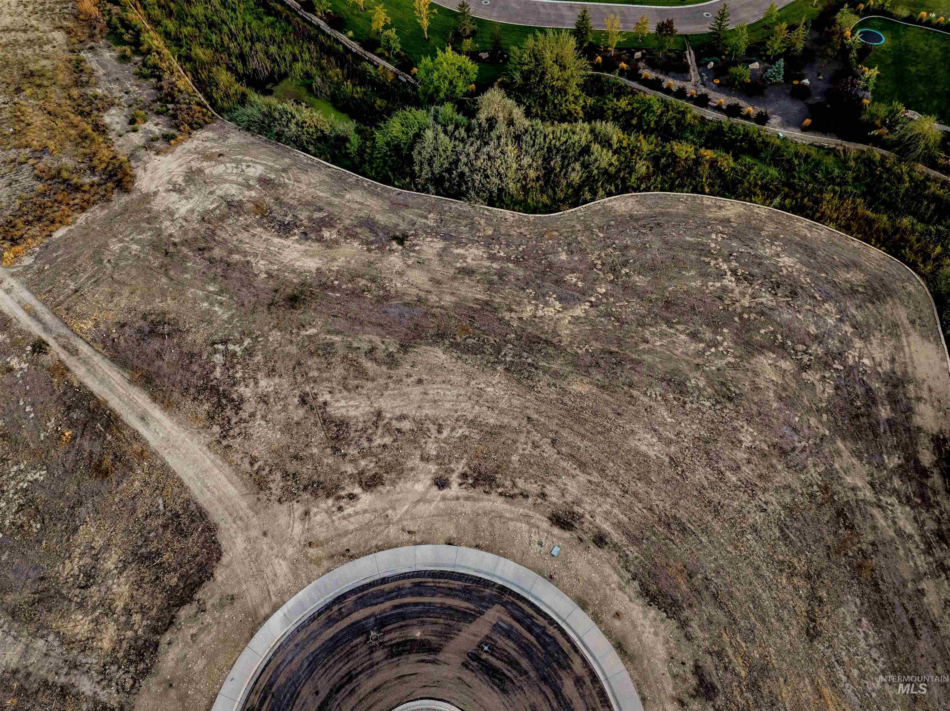 Aerial view of property and surrounding area
