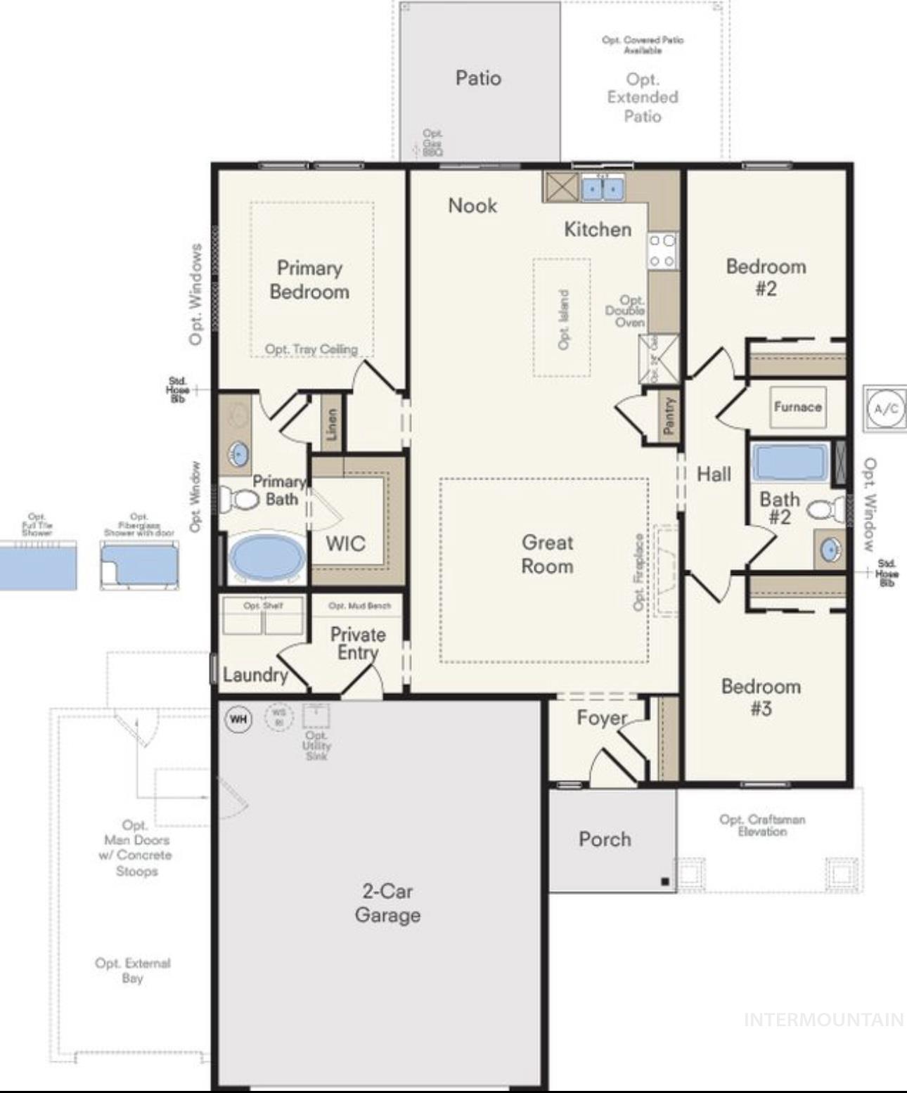 View of floor plan / room layout