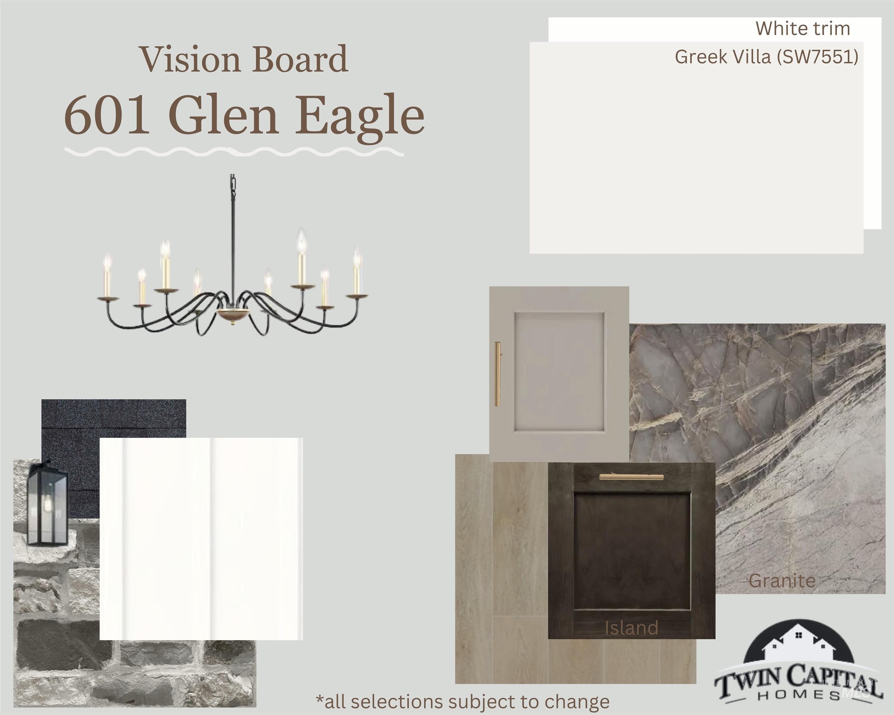 View of marketing collateral with multiple images