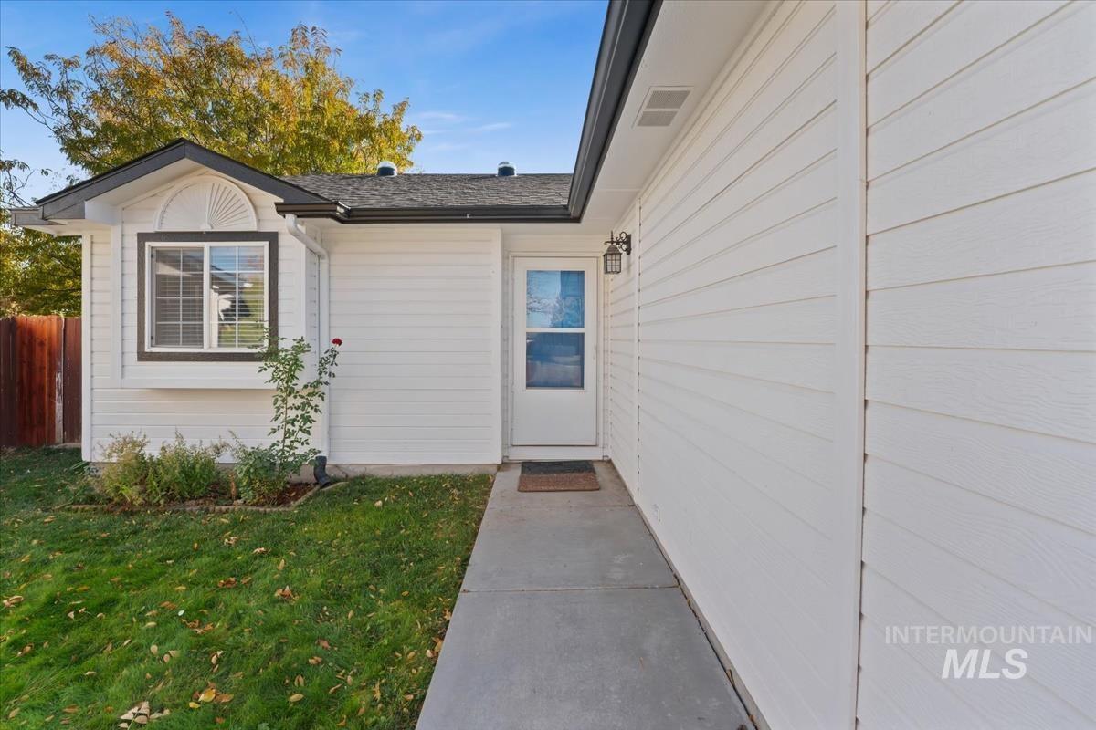 Entrance to property