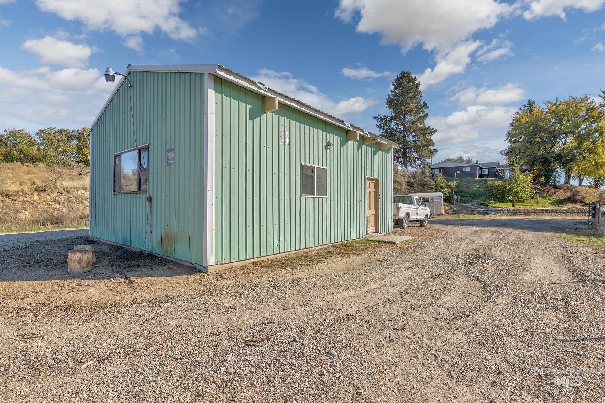 View of outdoor structure