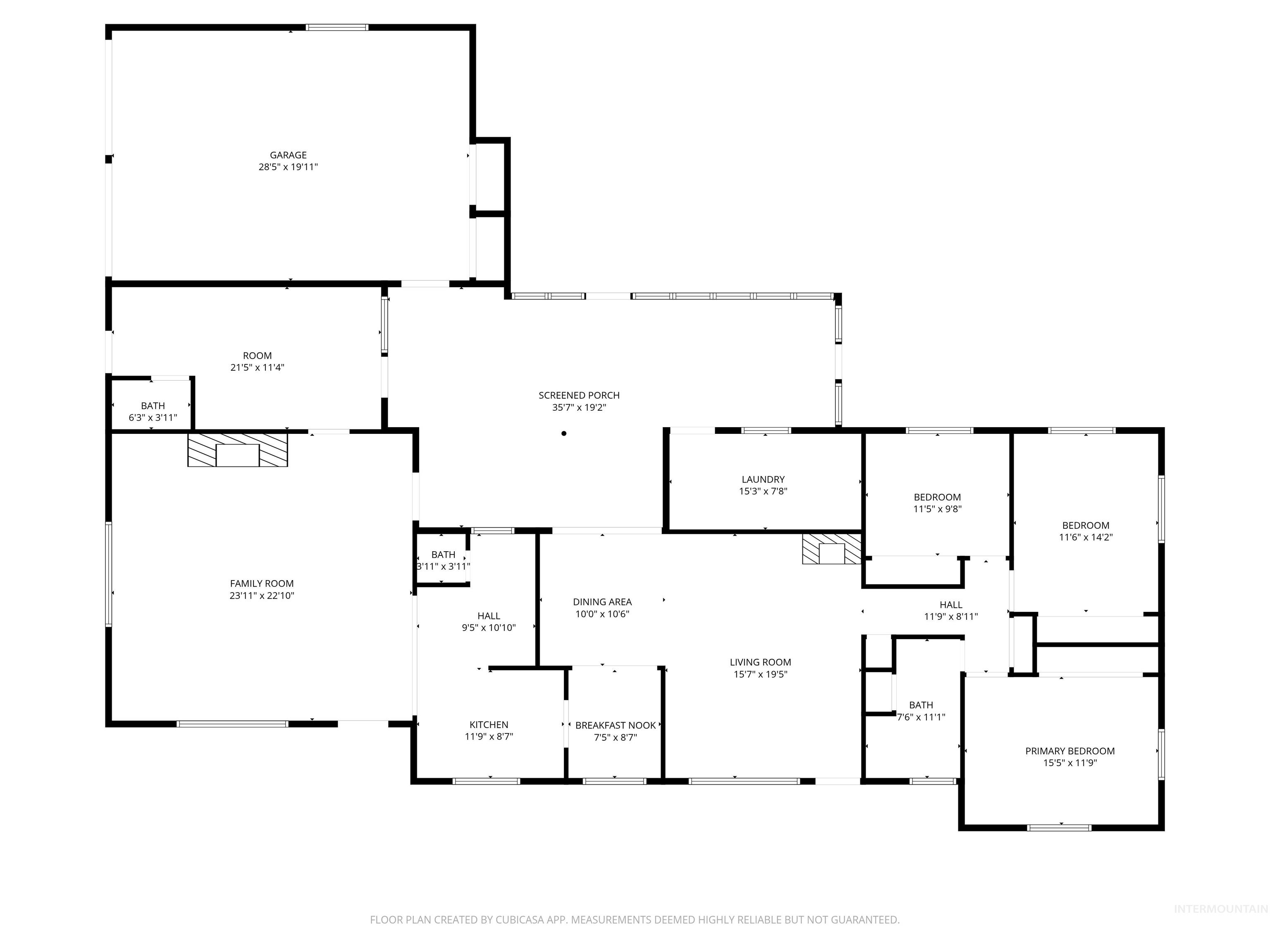 View of home floor plan