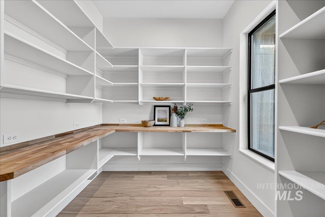 View of storage area