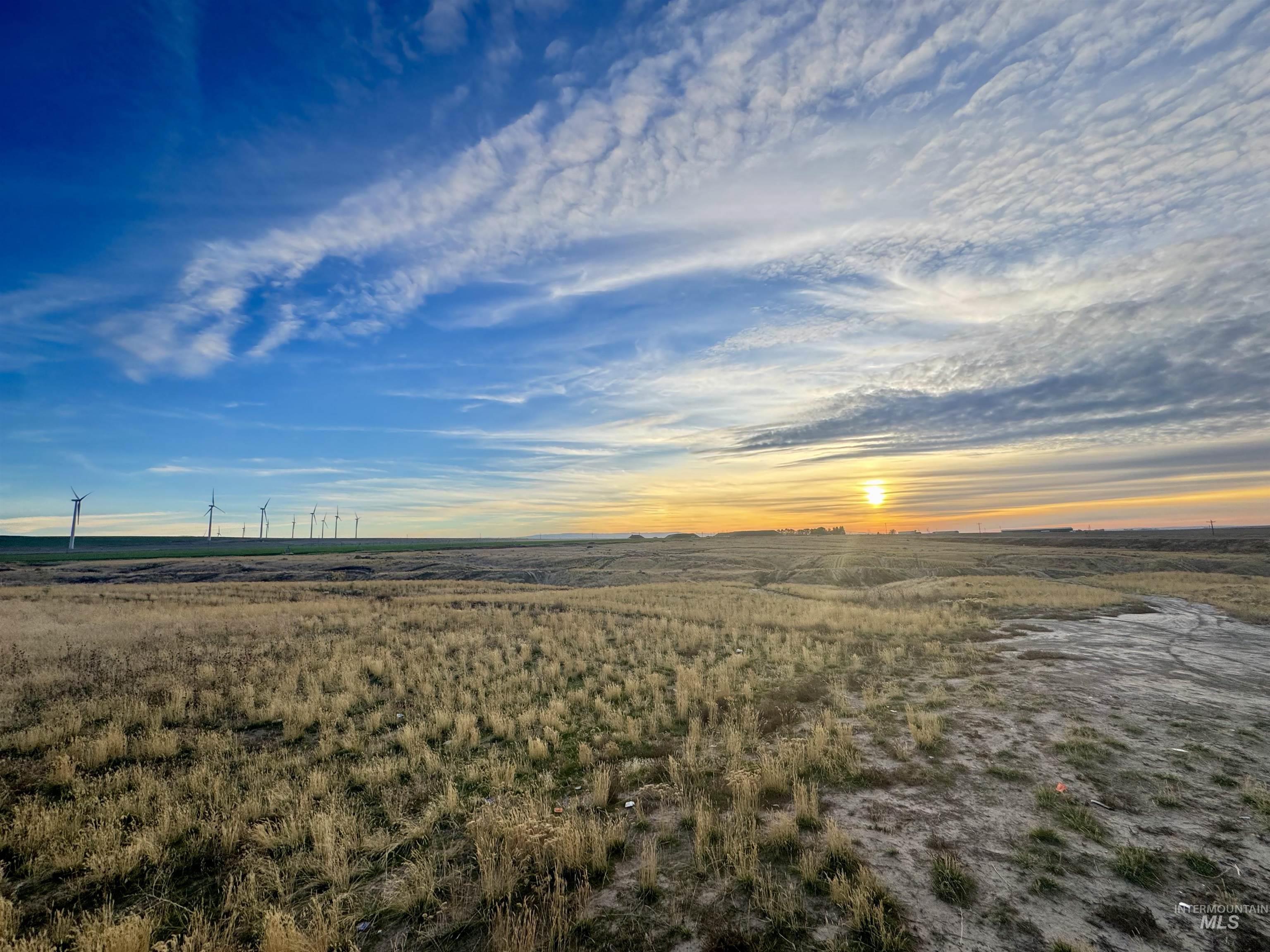 View of nature at dusk