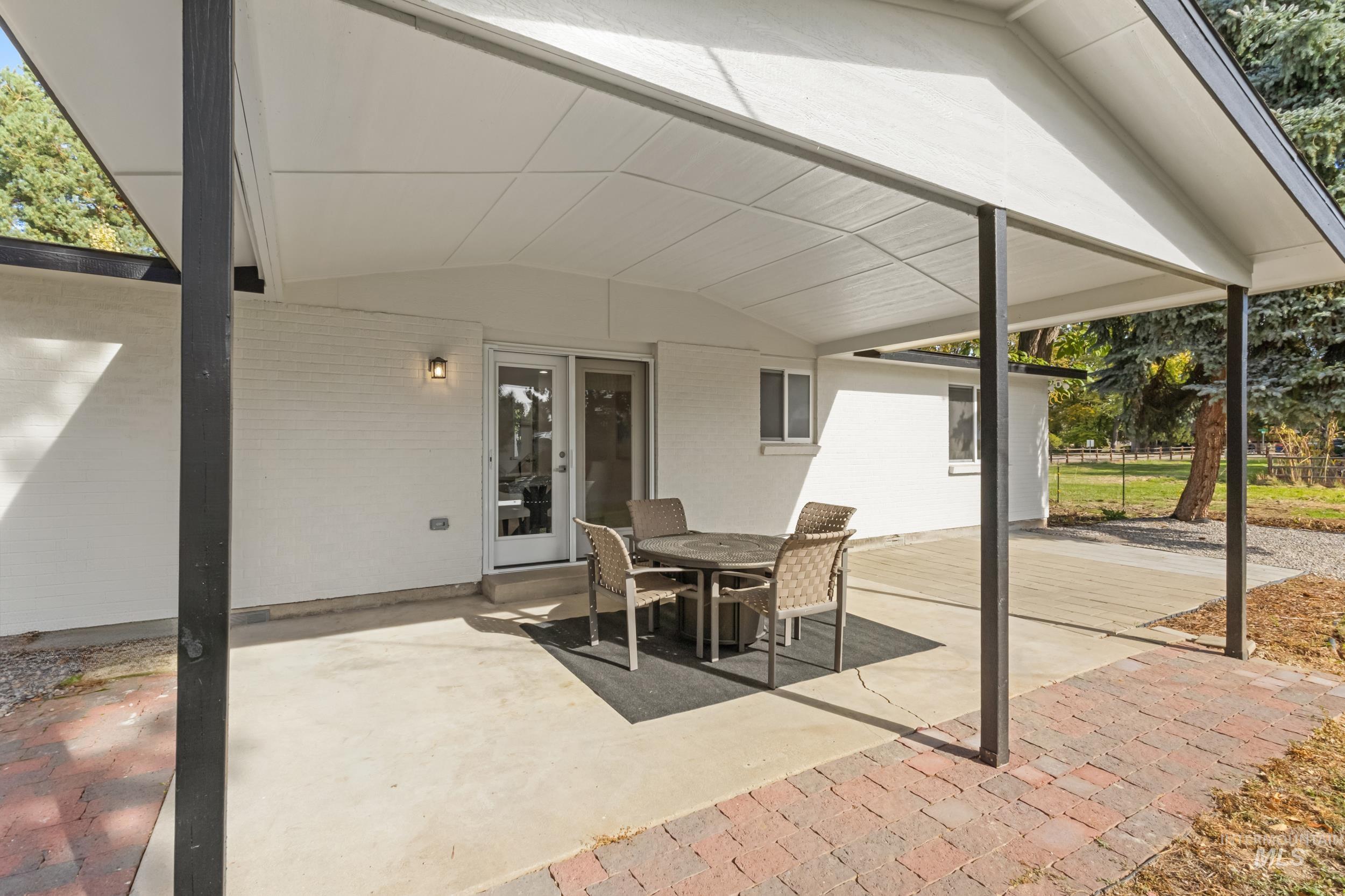 View of patio / terrace featuring outdoor dining space