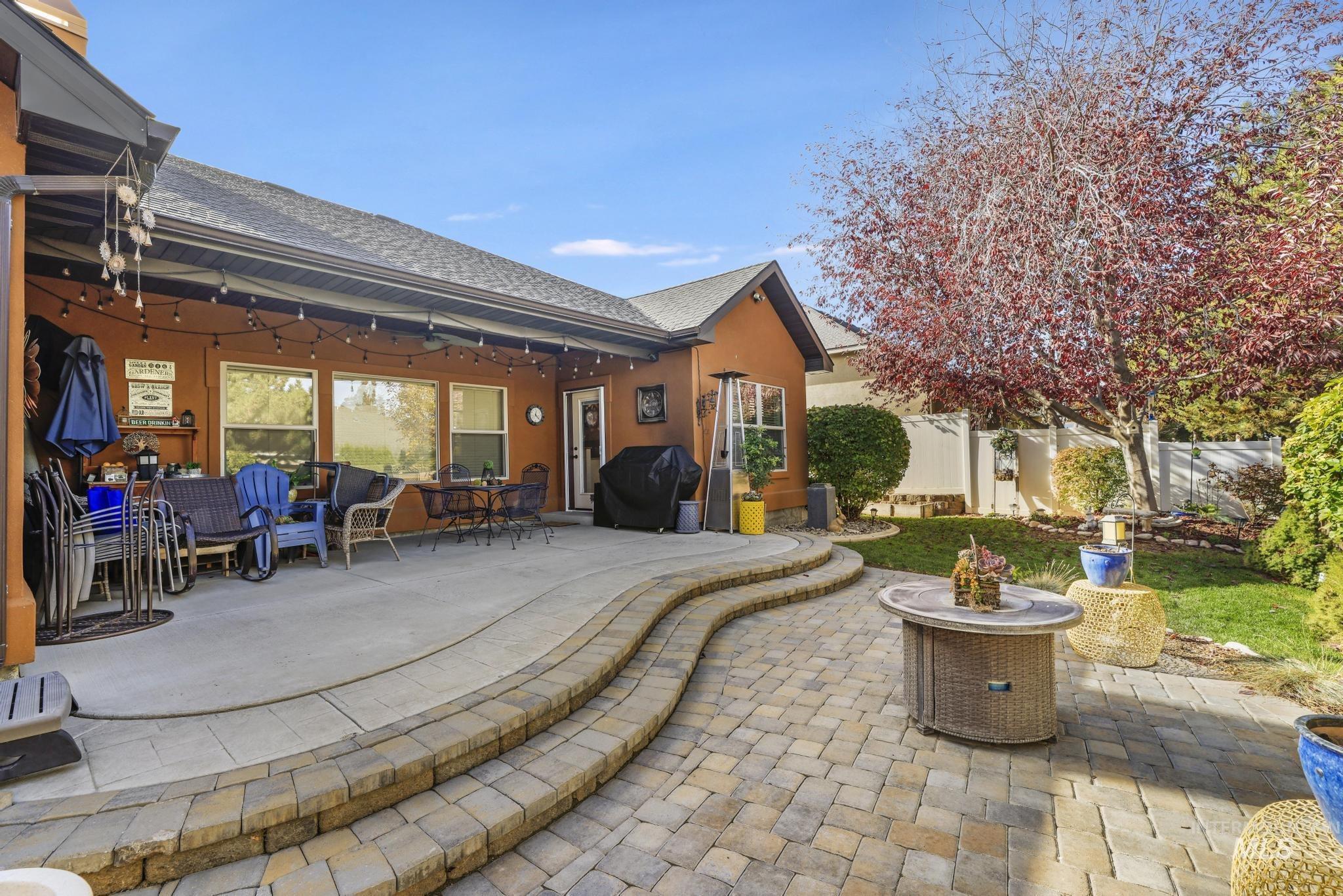 View of patio / terrace featuring area for grilling and outdoor dining space