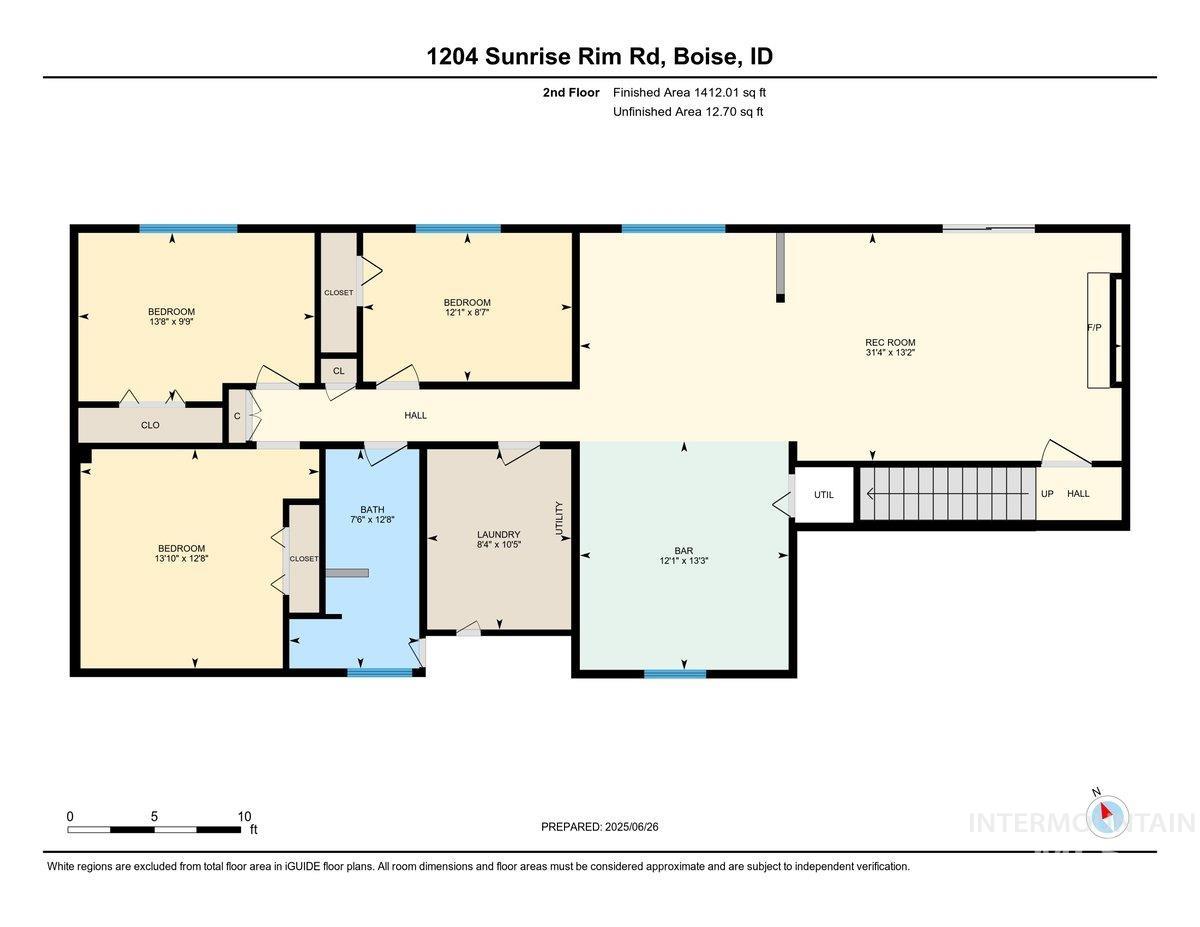 View of home floor plan
