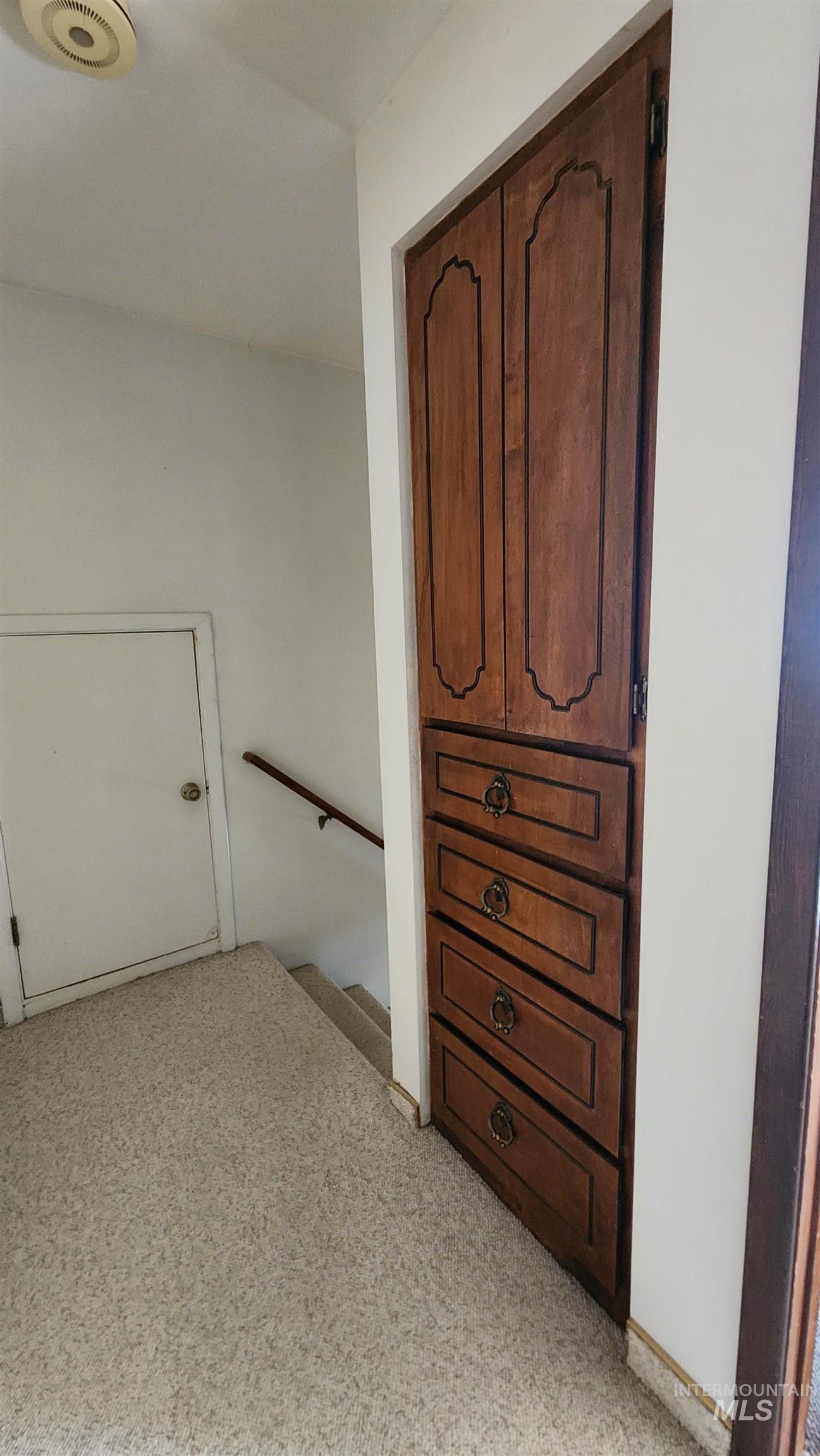 Hall with an upstairs landing