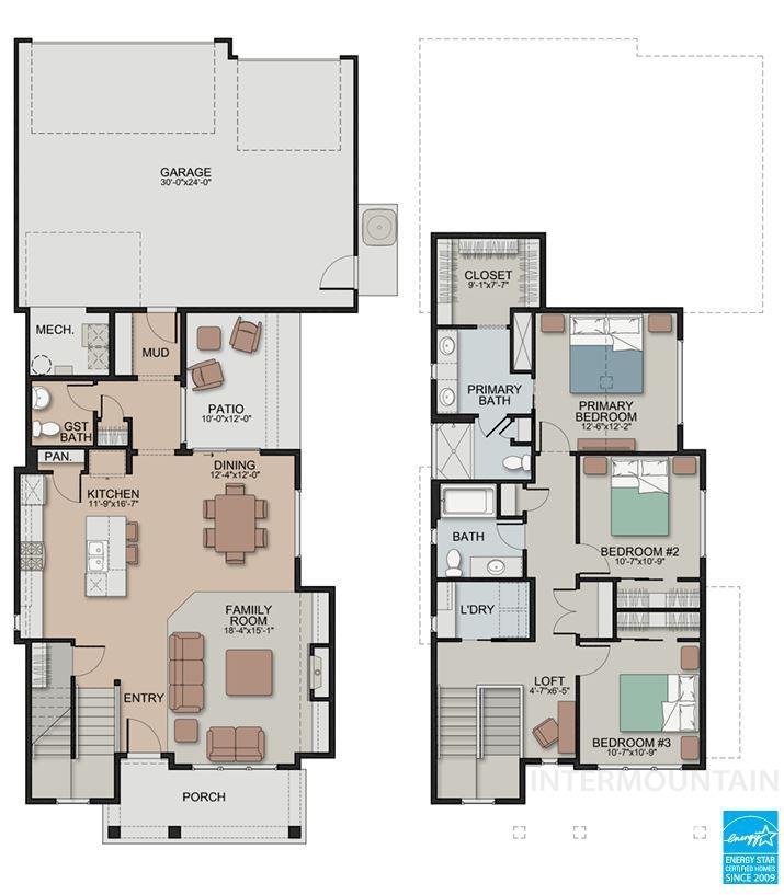View of floor plan / room layout