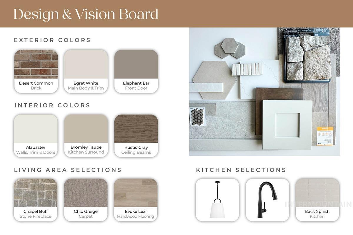 View of a document with a collage of images