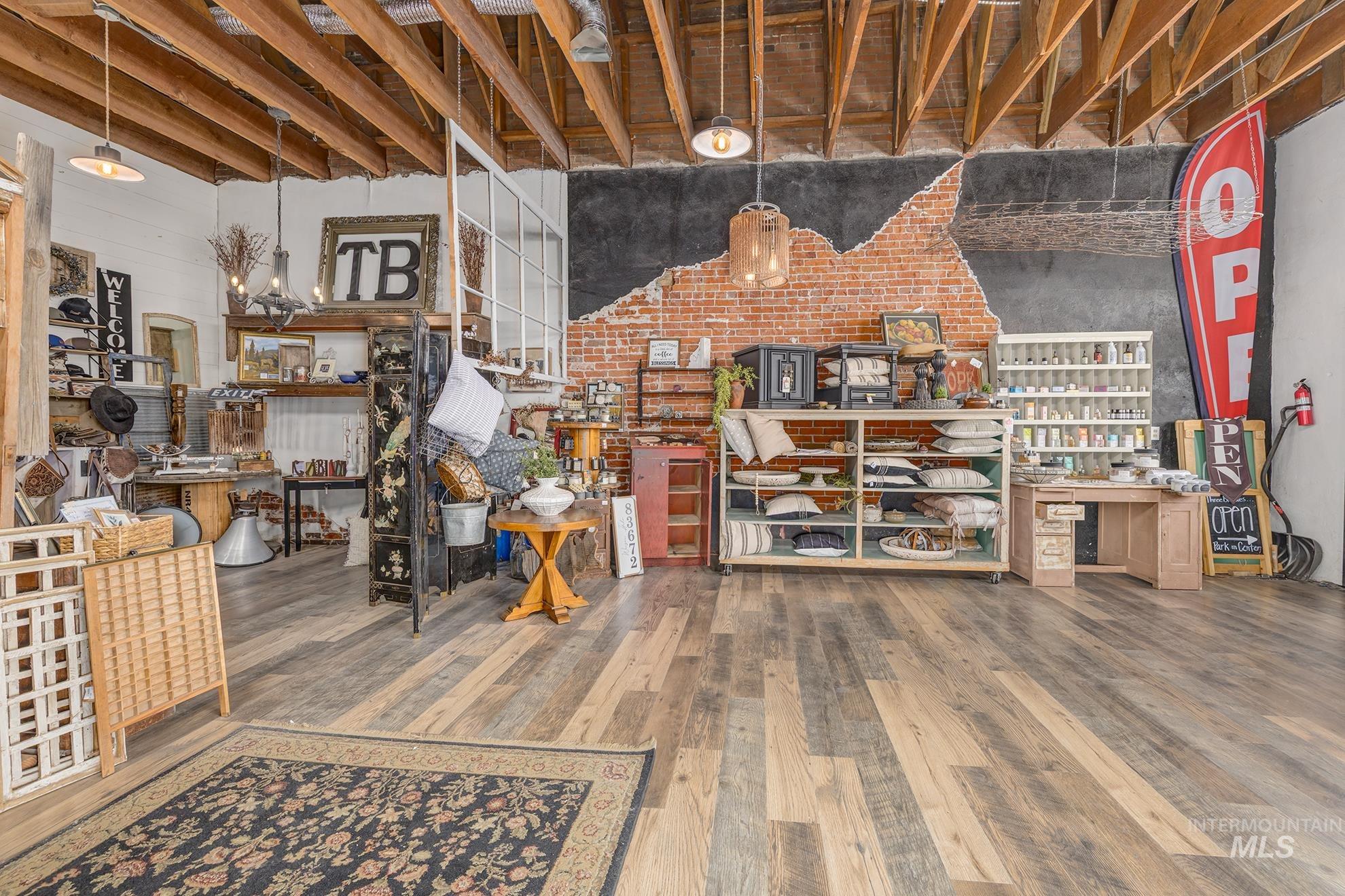 Misc room featuring wood finished floors
