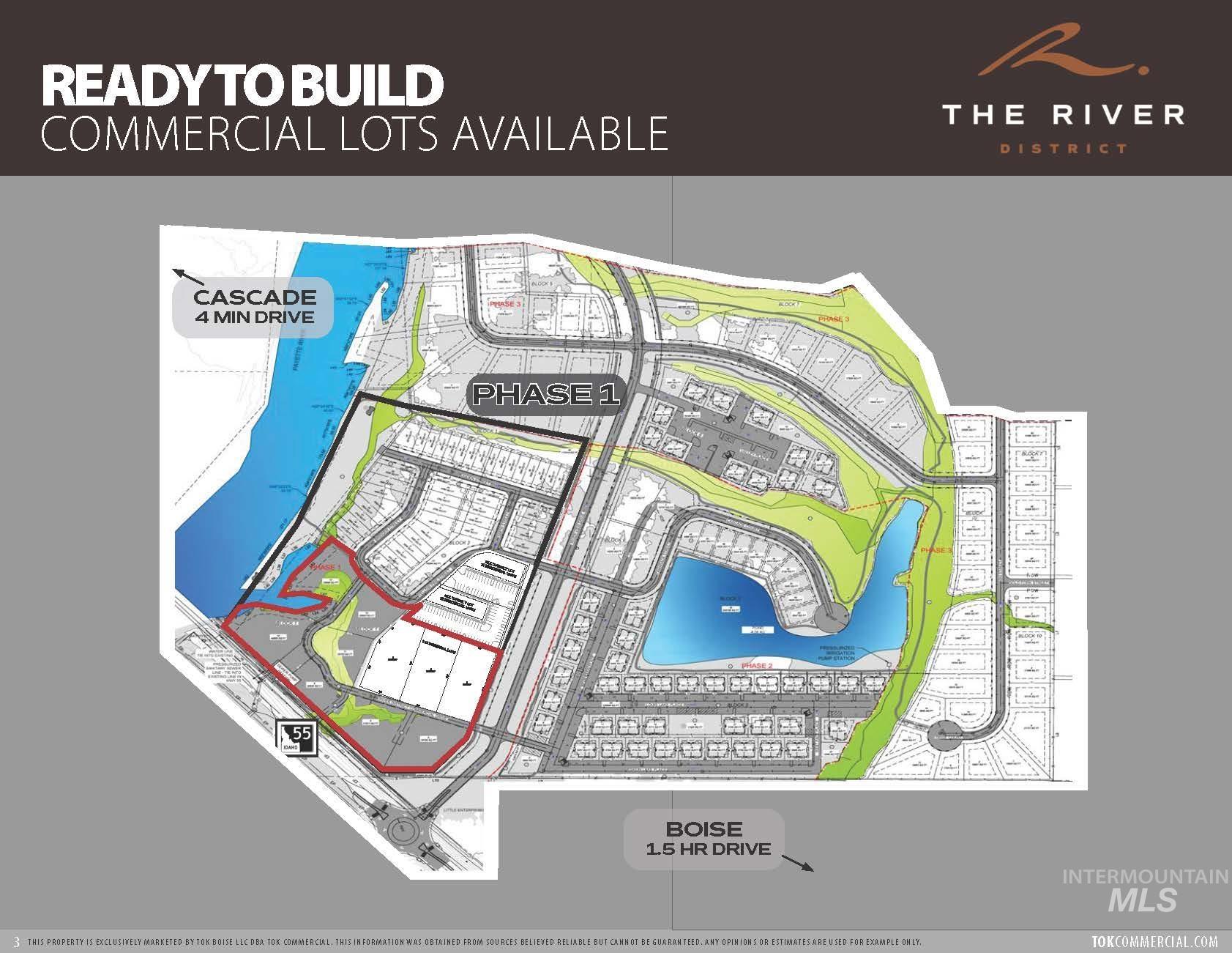 Lot 2 Blk 1 River District Drive, Cascade, Idaho 83611, Land For Sale, Price $387,795, 98966583