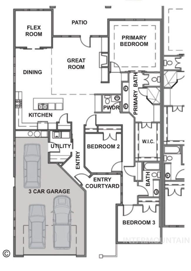 View of home floor plan