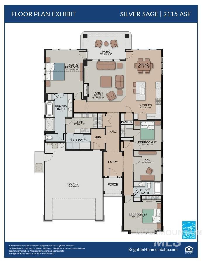 View of room layout