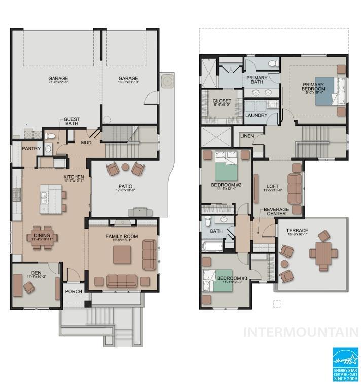 3382 W Neville Ranch Dr., Boise, Idaho 83714, 3 Bedrooms, 2.5 Bathrooms, Residential For Sale, Price $849,900, 98966624
