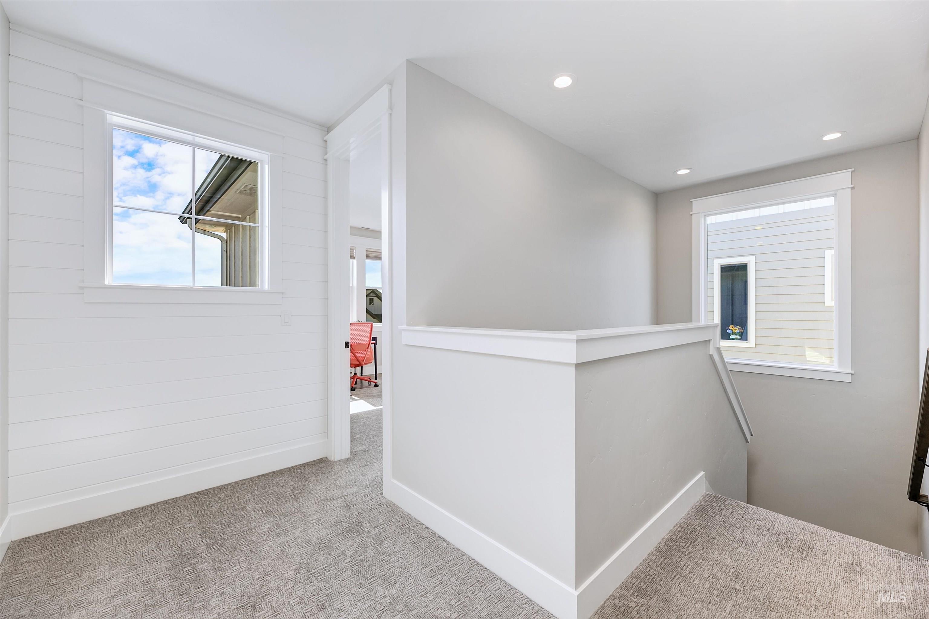 Plenty of natural light.