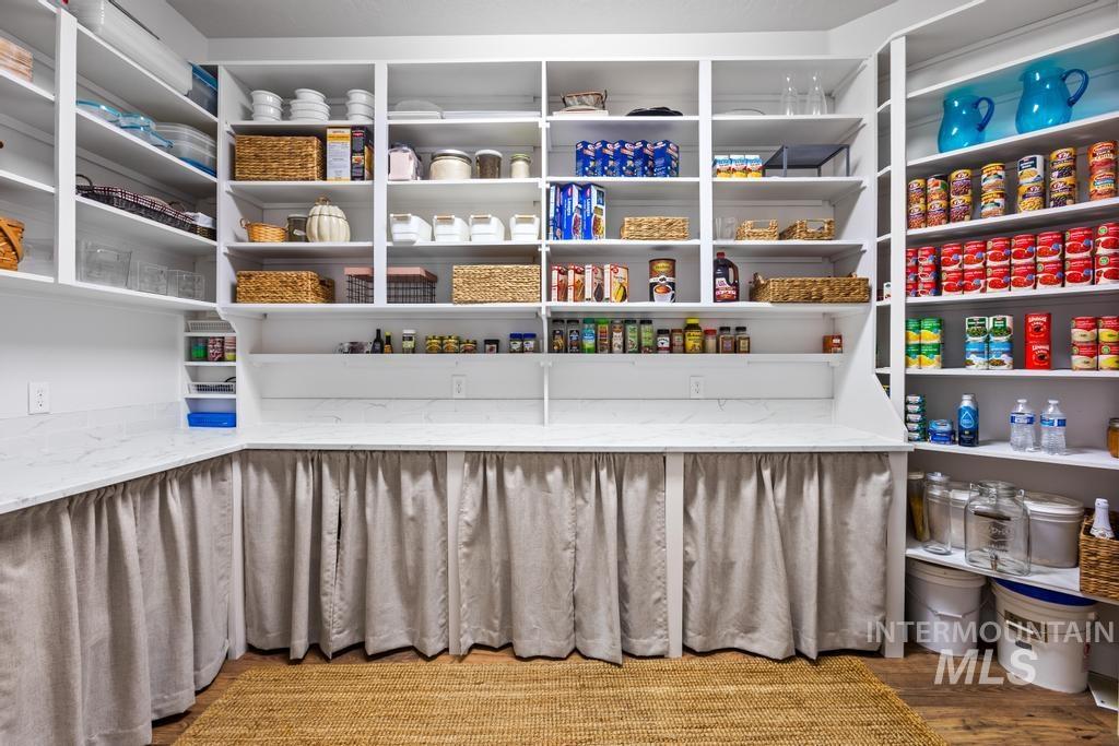 View of storage area