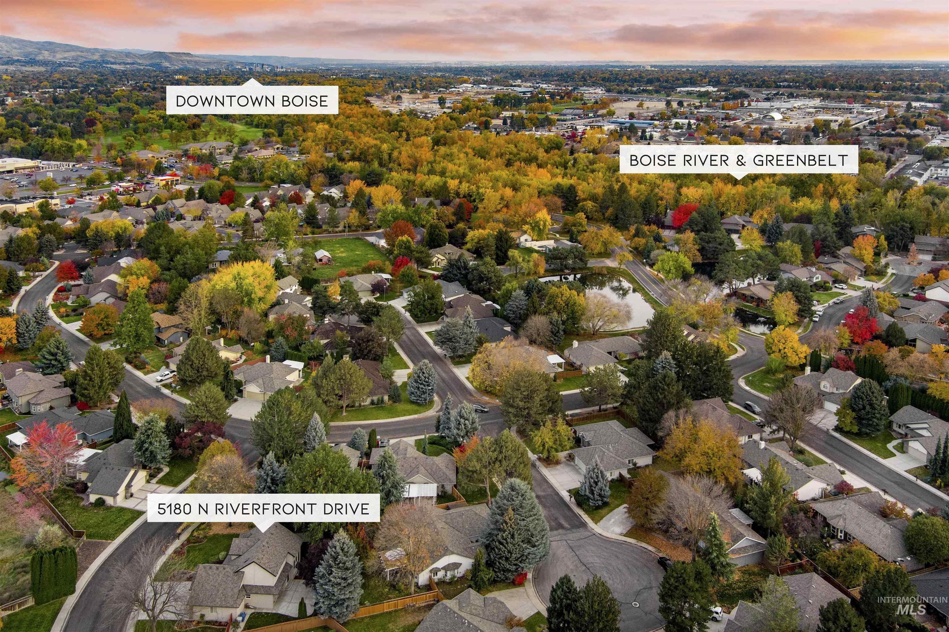 5180 N Riverfront Drive, Garden City, Idaho 83714, 4 Bedrooms, 2.5 Bathrooms, Residential For Sale, Price $675,000, 98966682