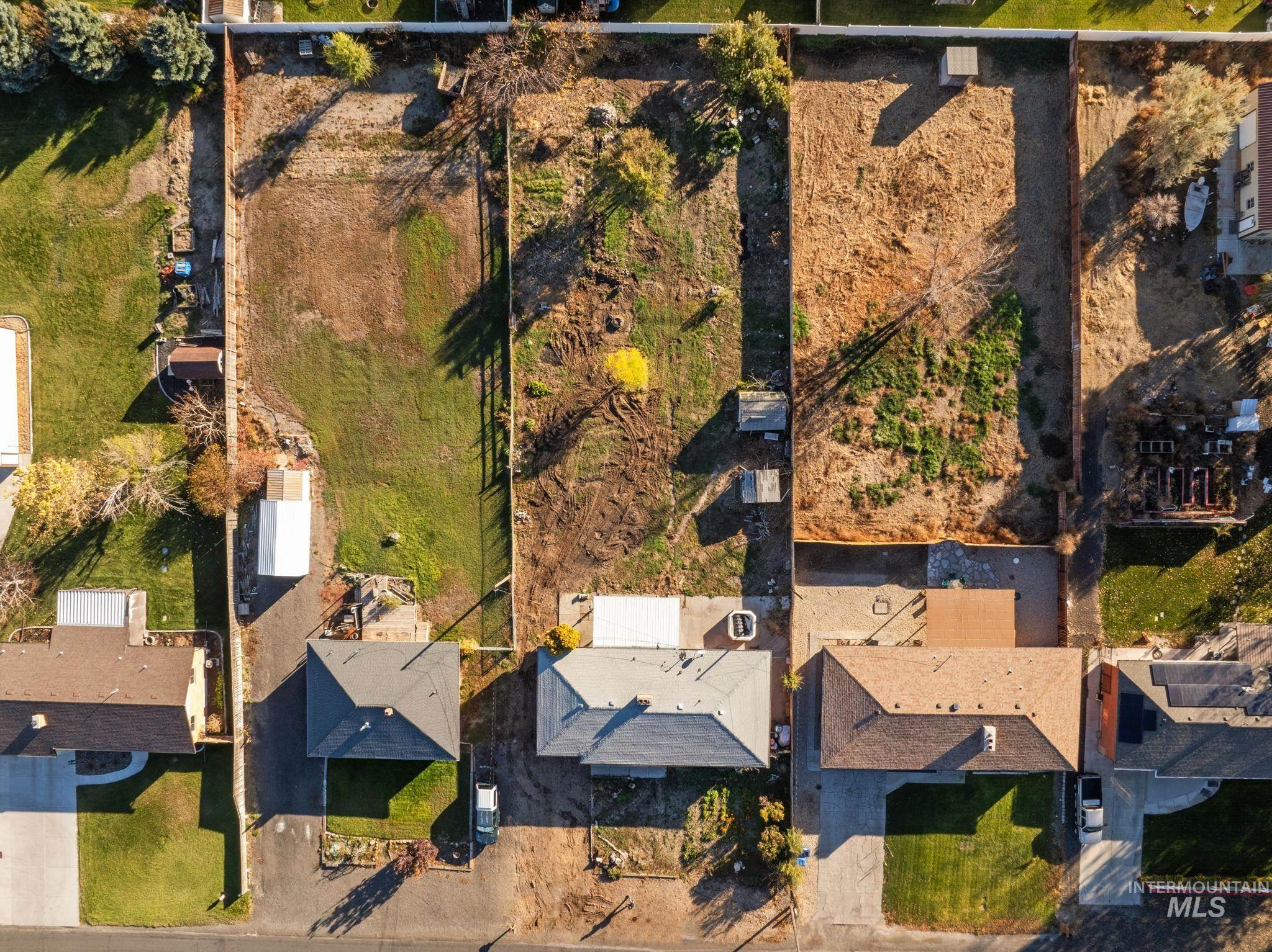 Aerial view of property's location