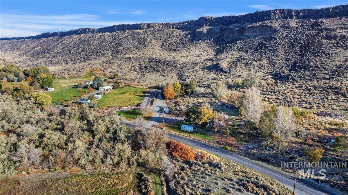 View of mountain backdrop