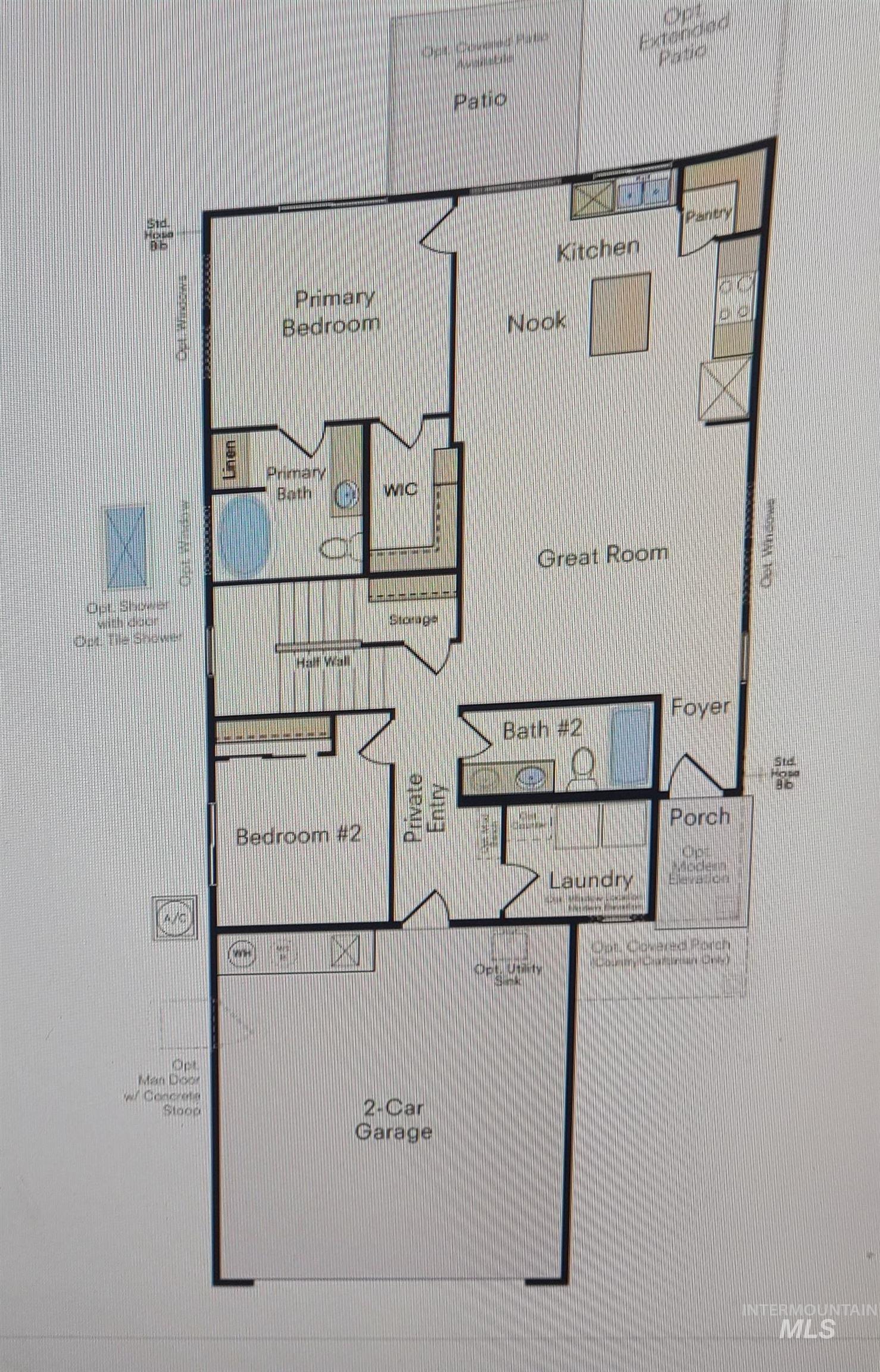 View of room layout