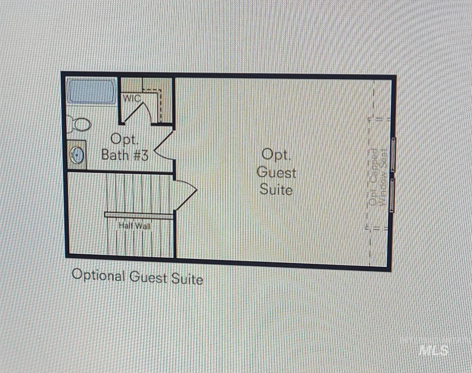 View of floor plan / room layout