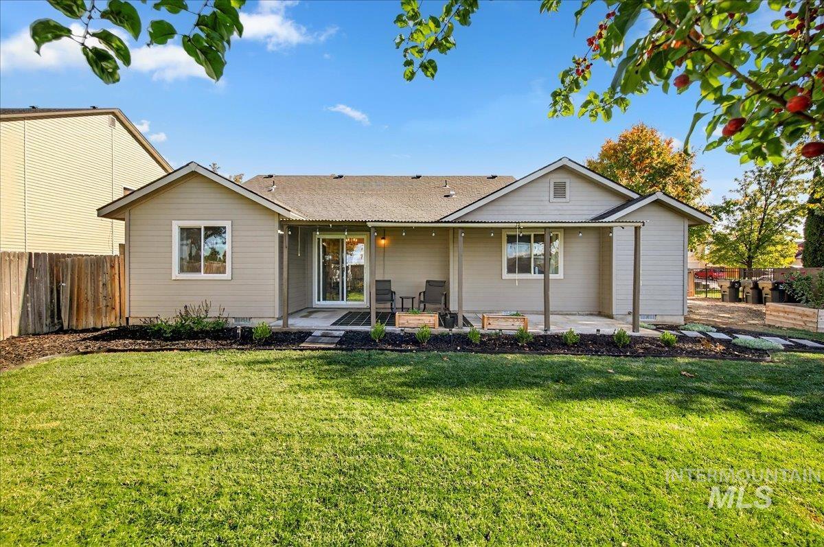 Back of house featuring a patio area