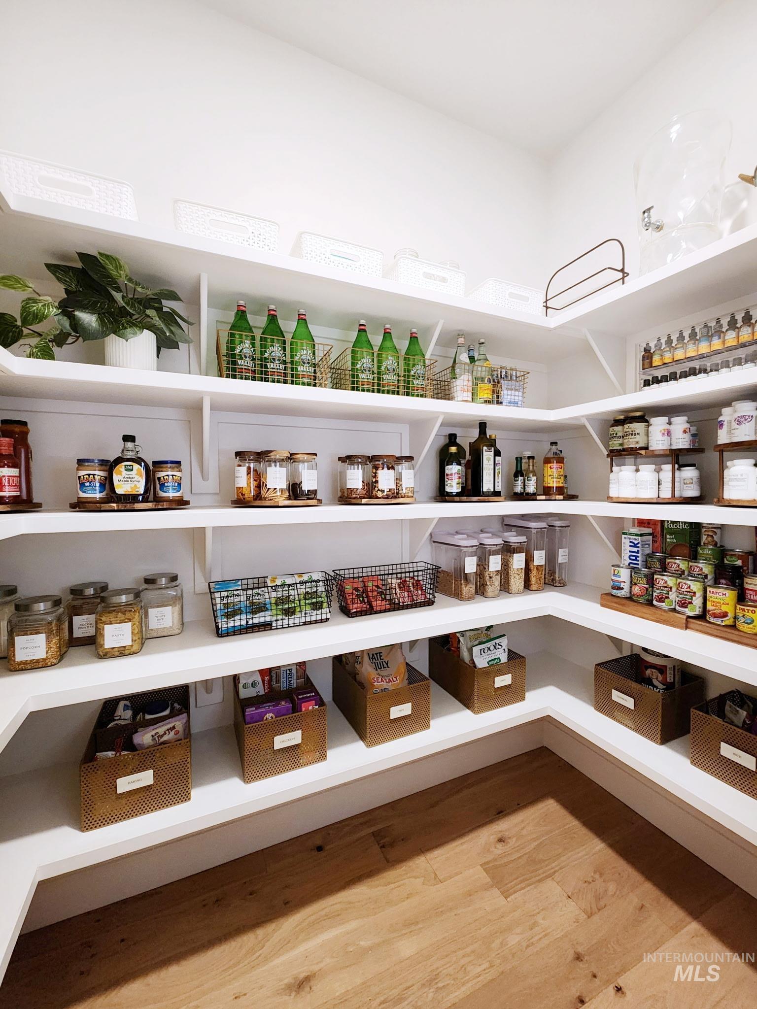 View of storage area