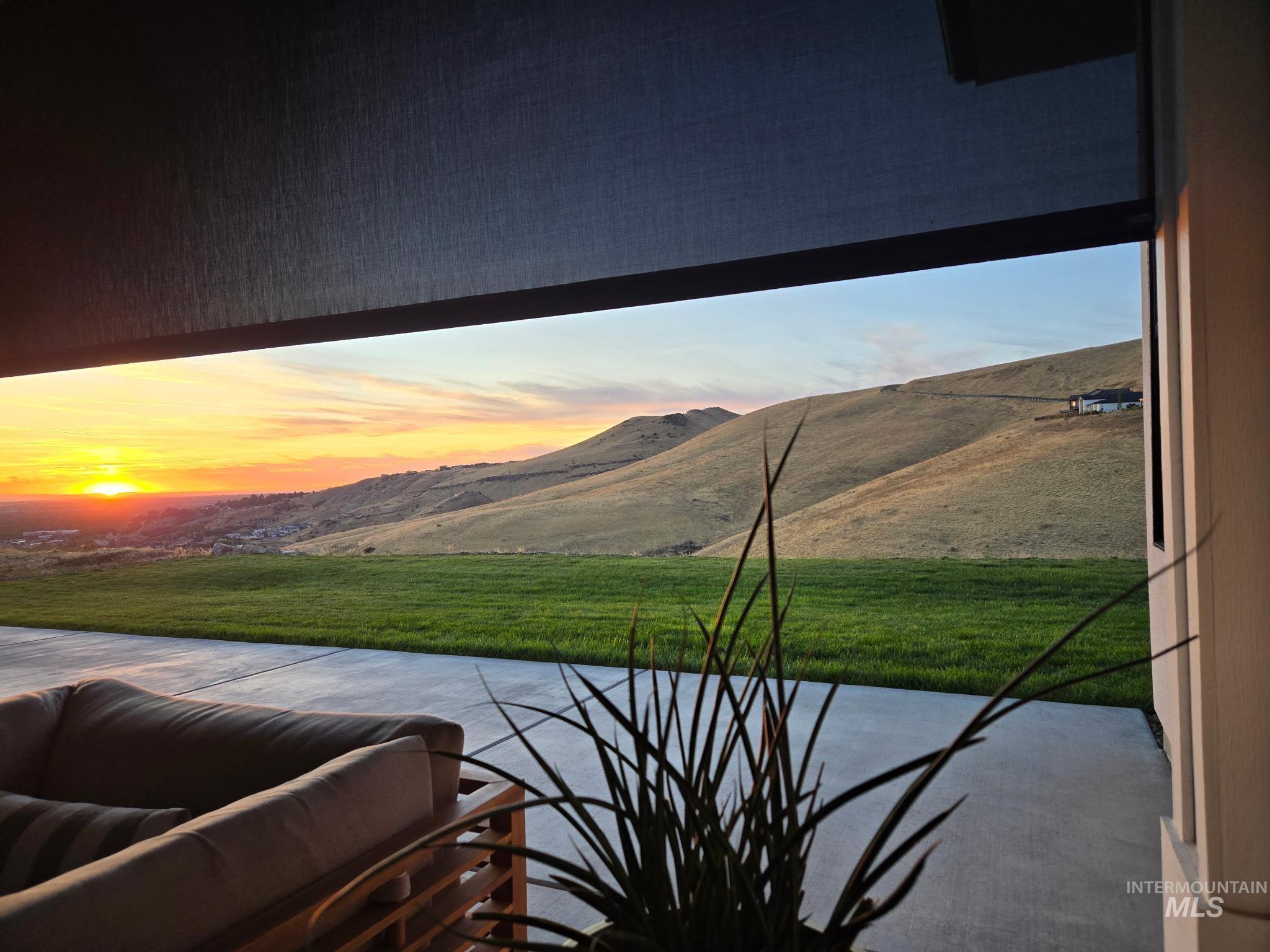 View of mountain backdrop