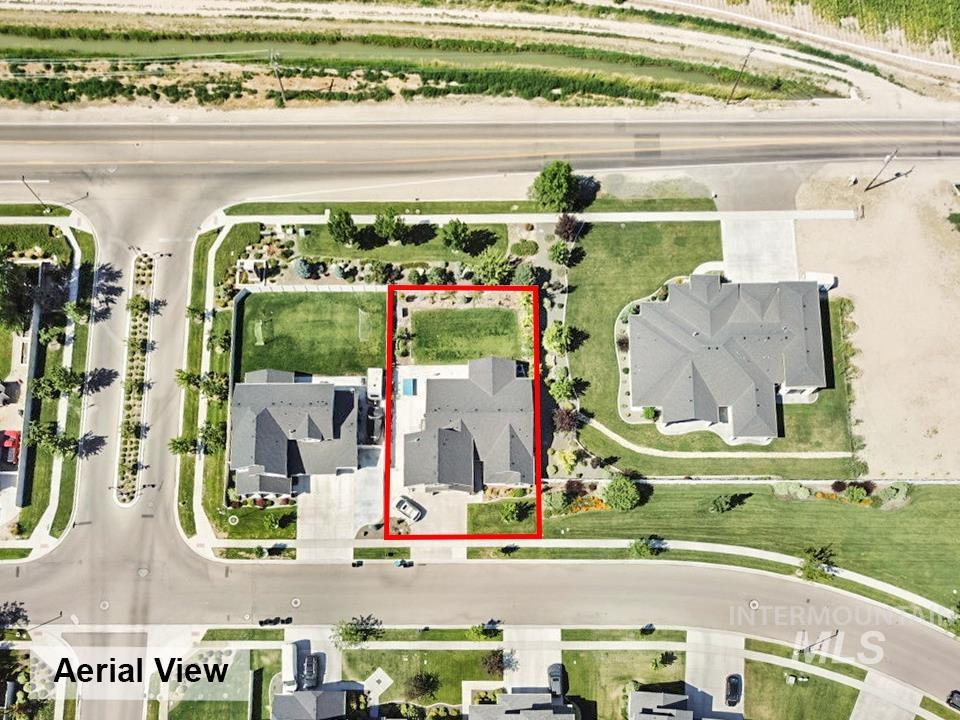 View of property location featuring property parcel outlined