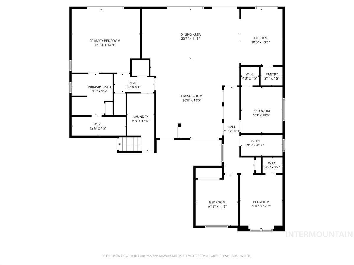 View of home floor plan