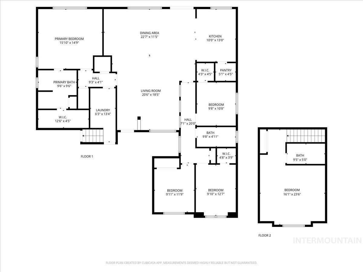 View of home floor plan
