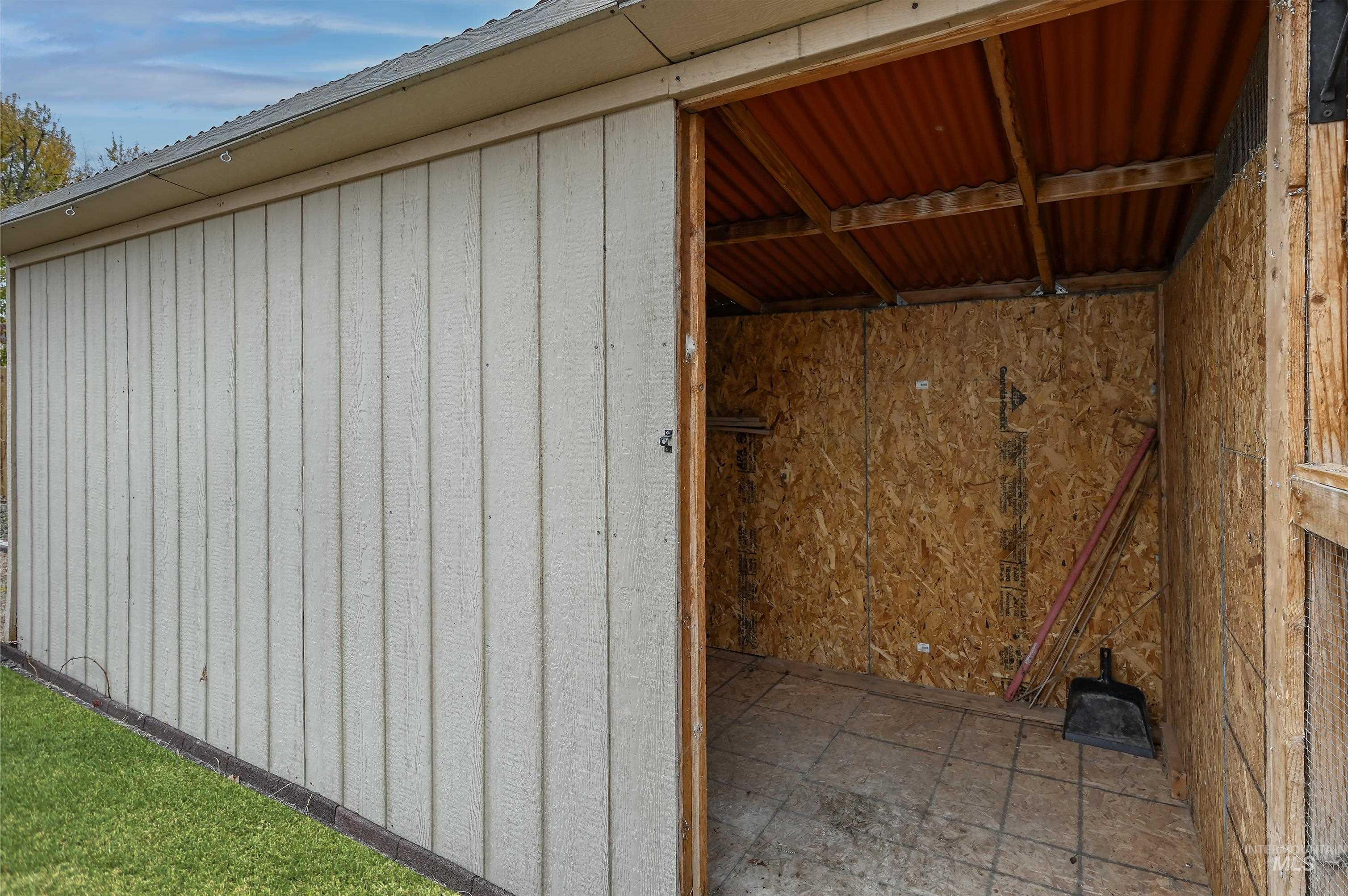 View of storage area