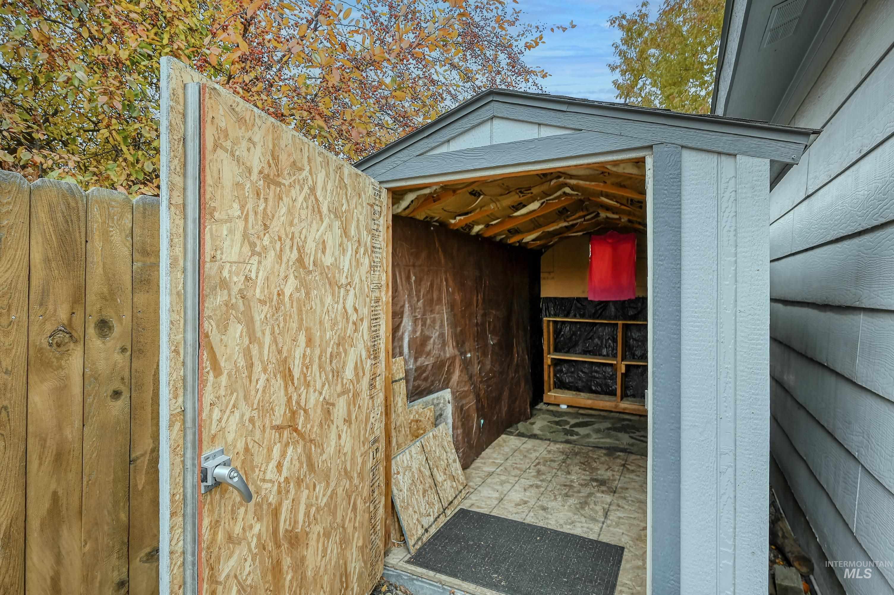 View of outdoor structure