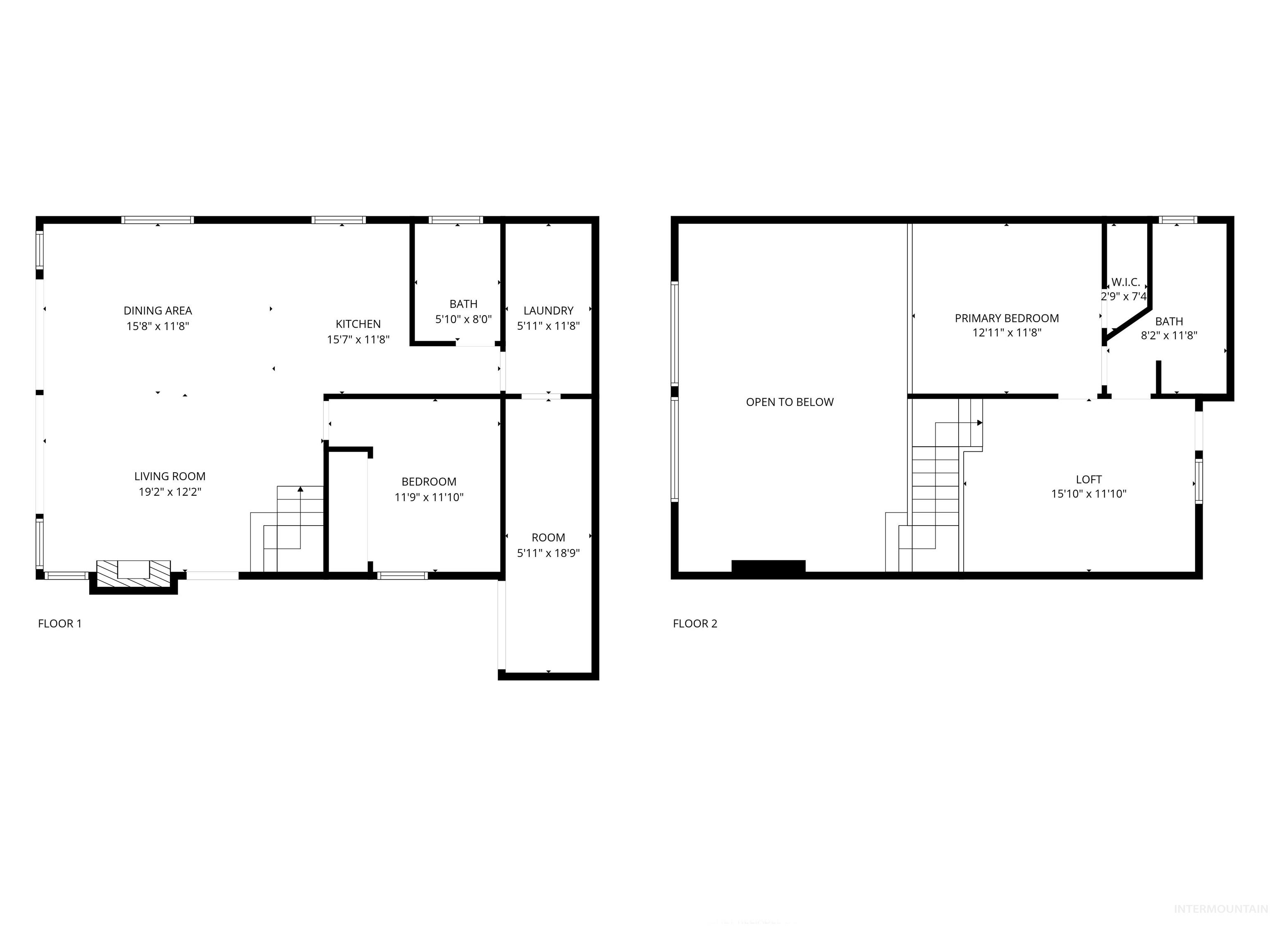 View of room layout