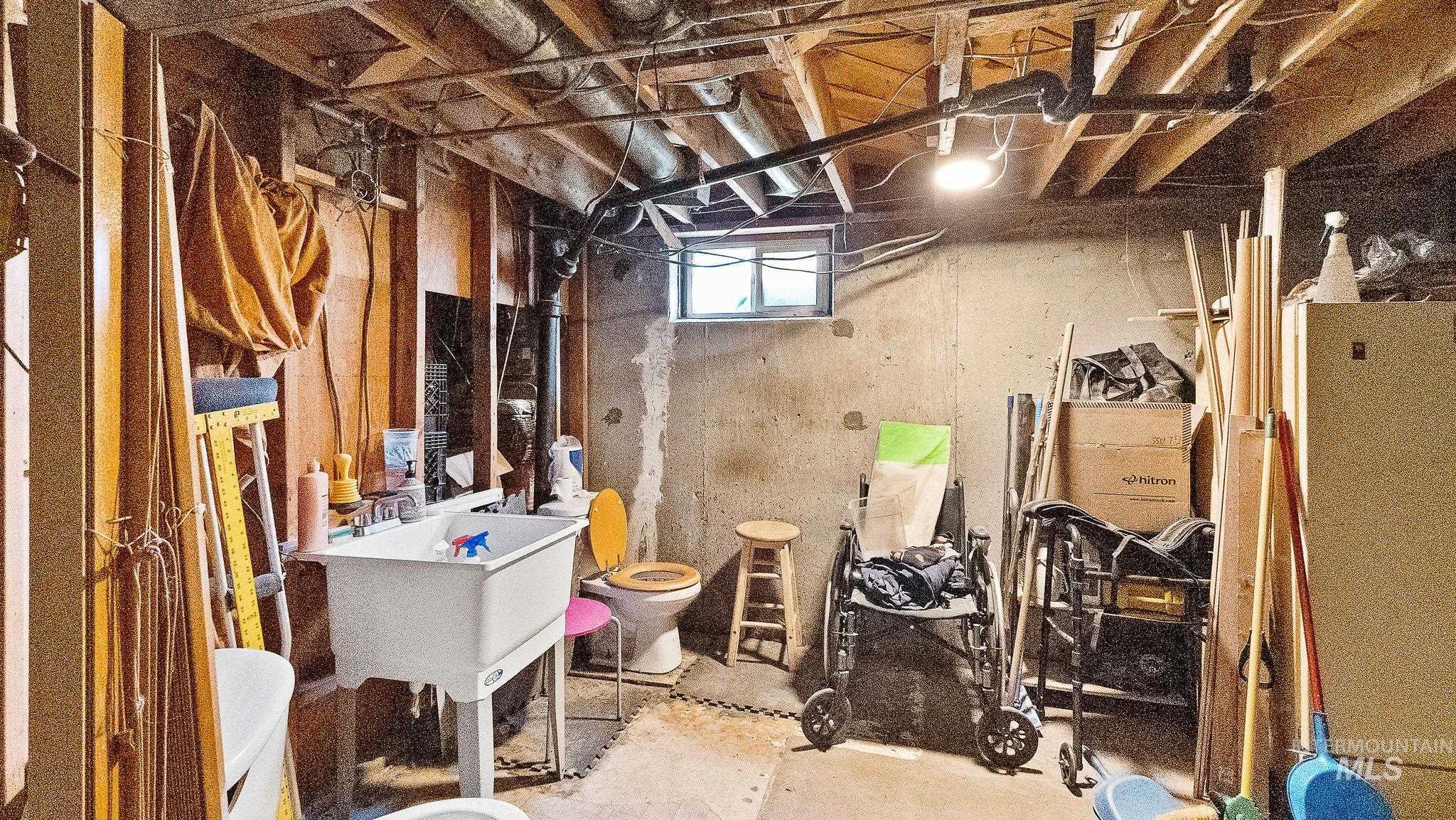 View of basement