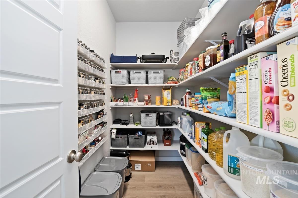 View of storage area