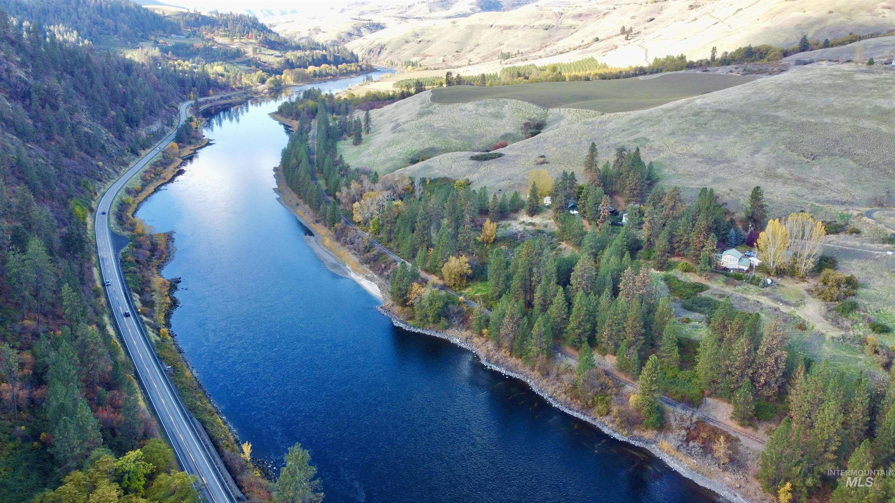 View of property location with a nearby body of water