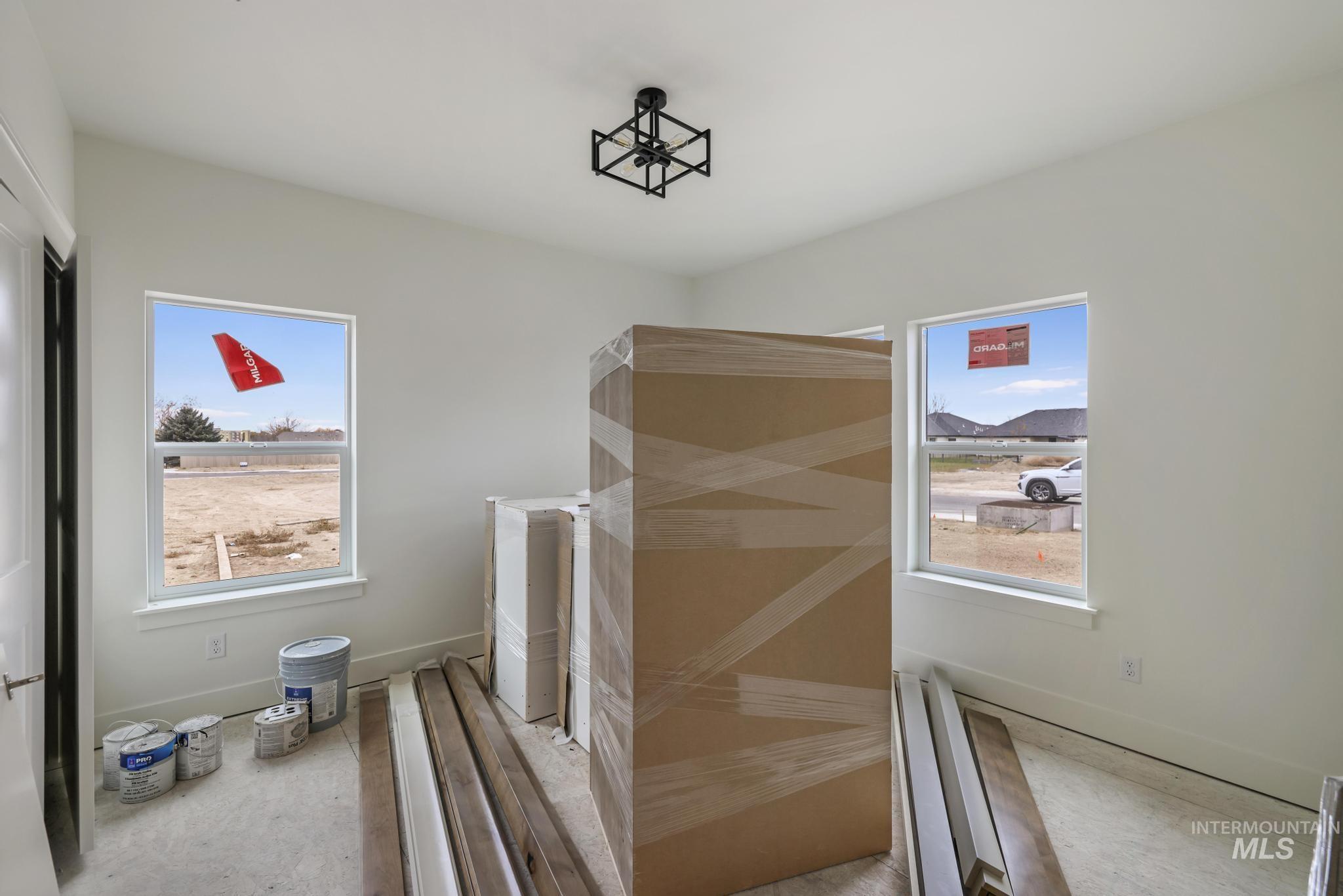 Bathroom with baseboards