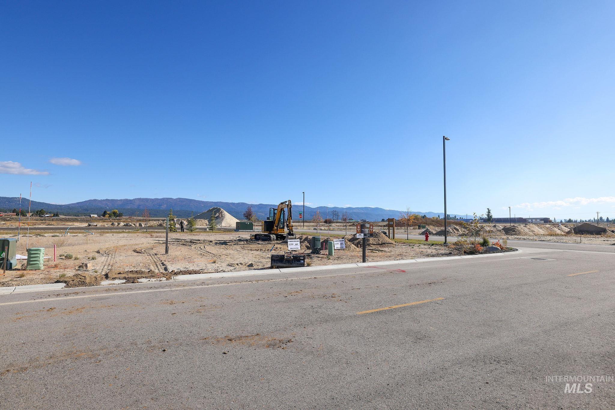 View of mountain background