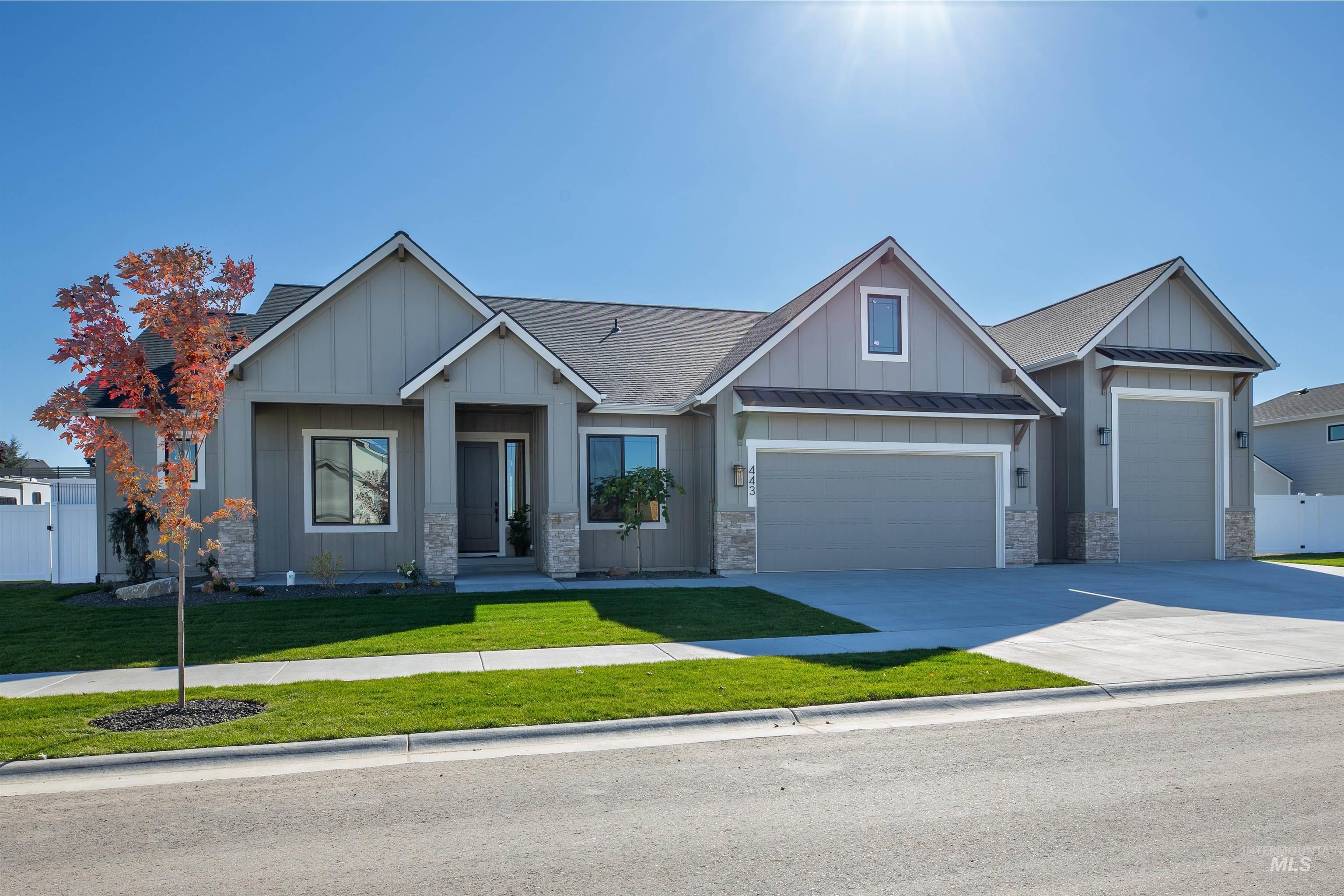 443 E Jarvis St., Meridian, Idaho 83642, 3 Bedrooms, 3.5 Bathrooms, Residential For Sale, Price $898,900, 98966847