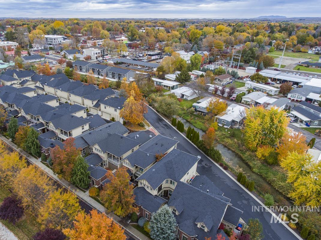 Aerial overview of property's location