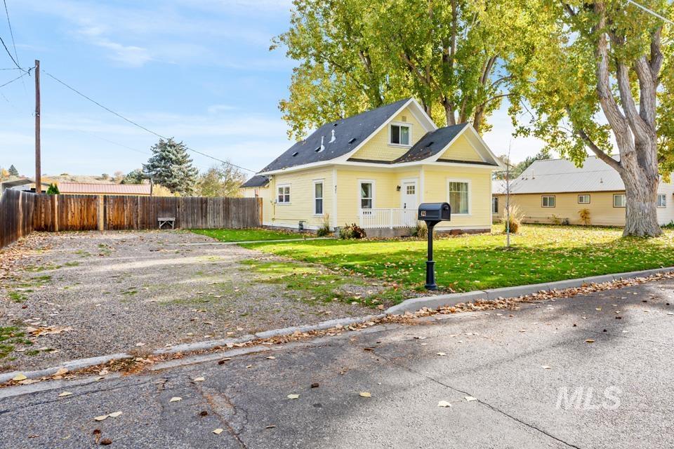 Rear view of property