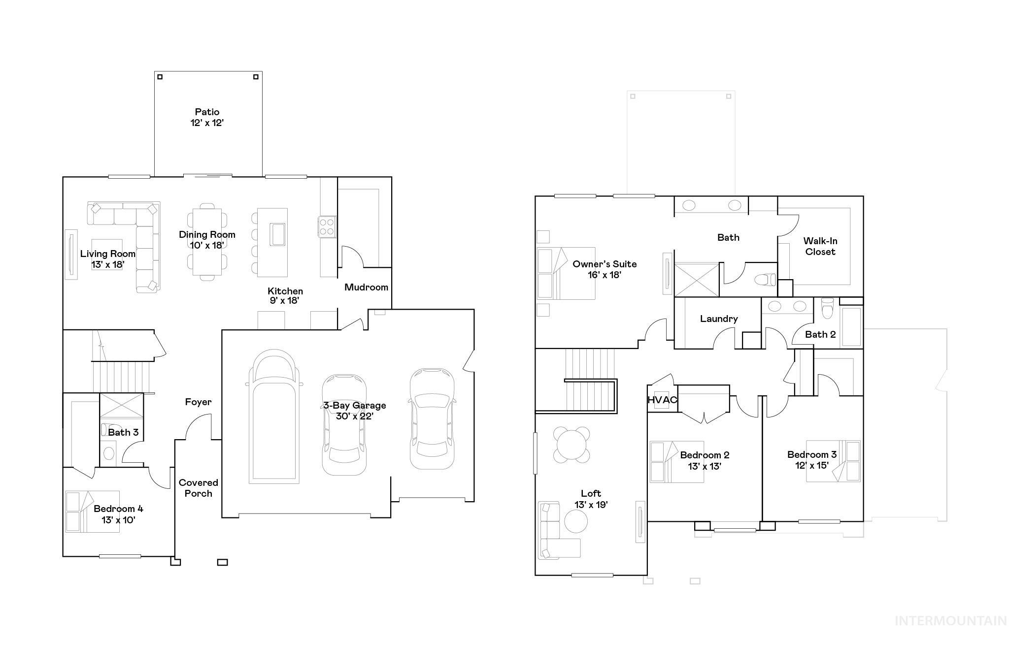 View of room layout