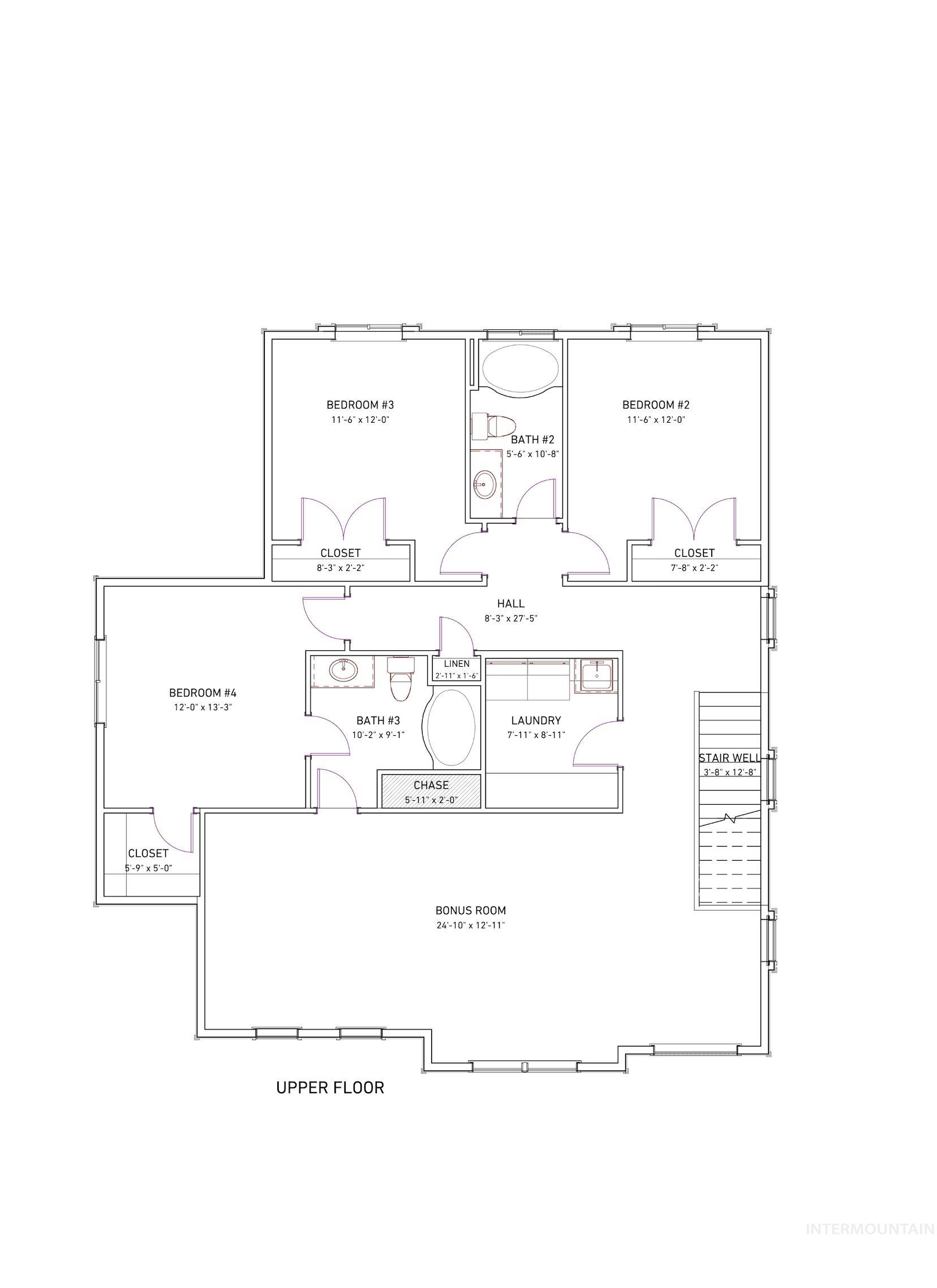 View of home floor plan