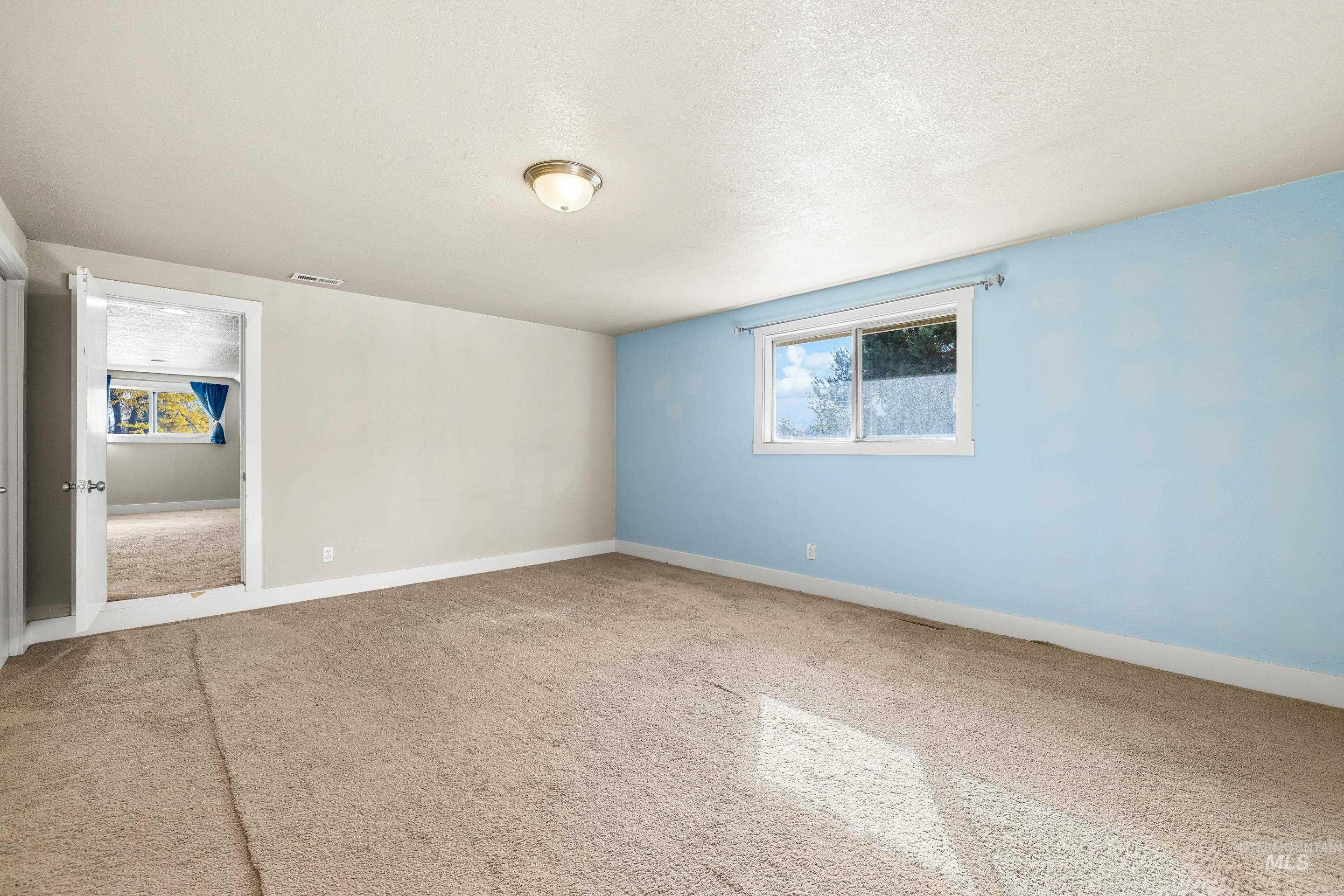 Upstairs bedroom leads to bonus room