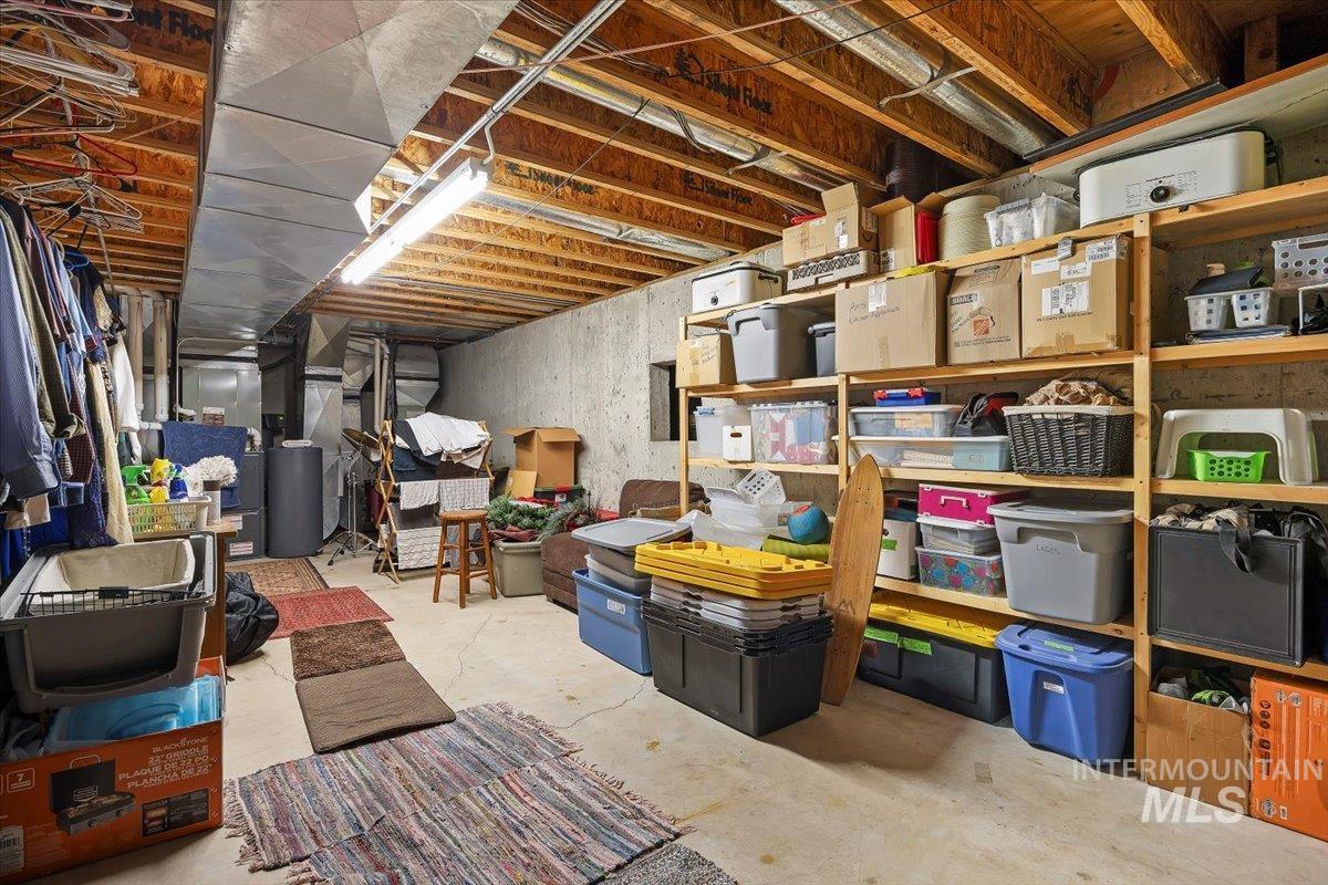 View of storage area