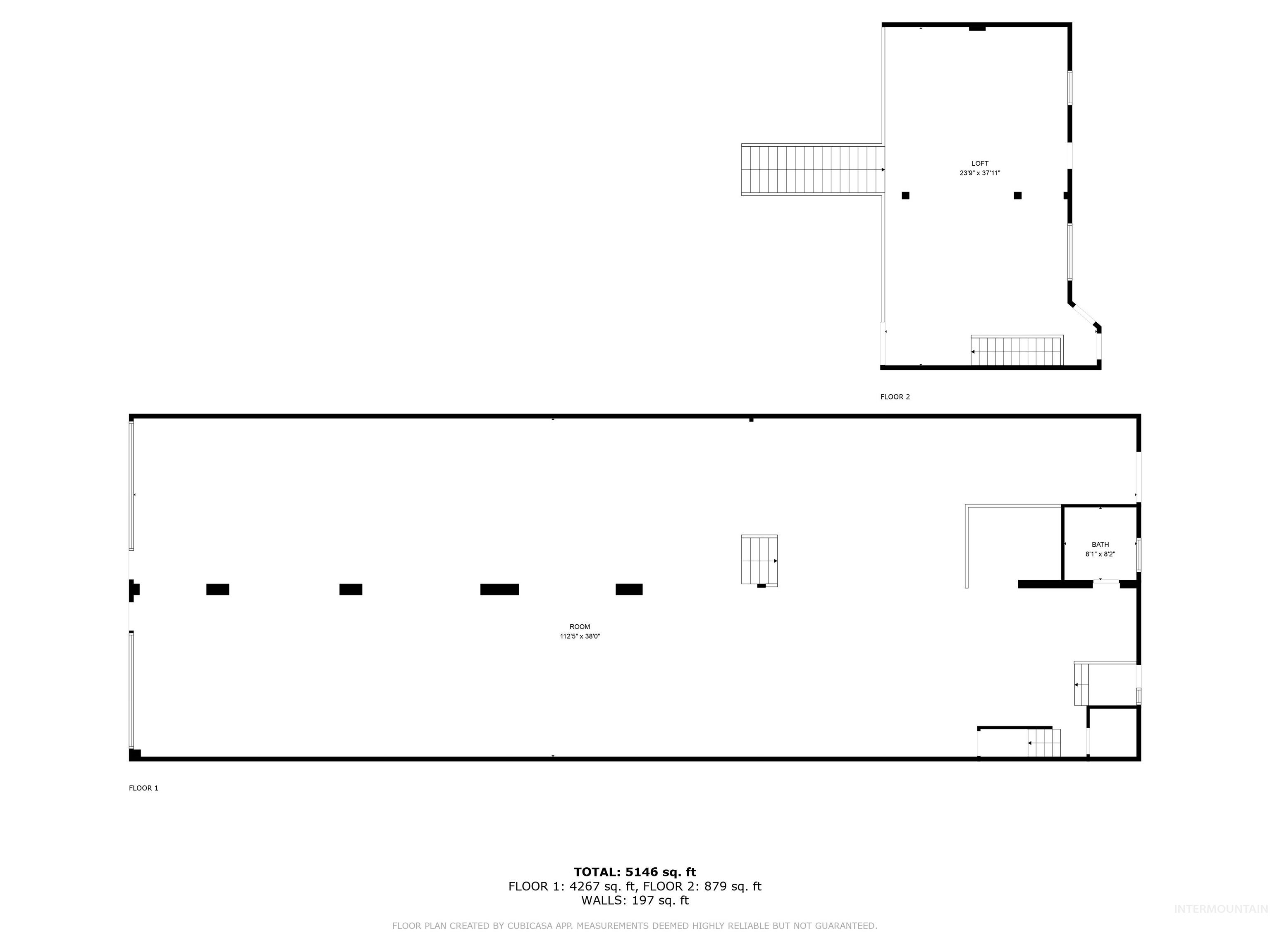 View of room layout