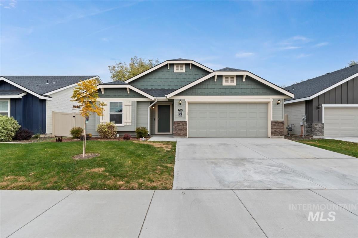 658 E Warrior Basin St, Kuna, Idaho 83634, 3 Bedrooms, 2 Bathrooms, Residential For Sale, Price $445,000, 98966999