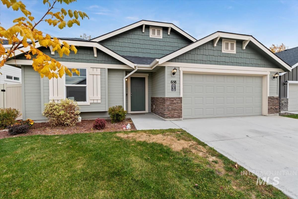 658 E Warrior Basin St, Kuna, Idaho 83634, 3 Bedrooms, 2 Bathrooms, Residential For Sale, Price $445,000, 98966999